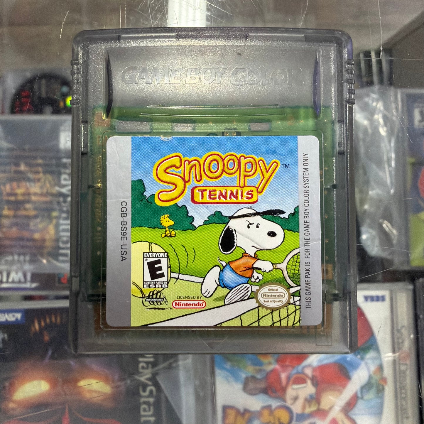Snoopy Tennis GameBoy Color