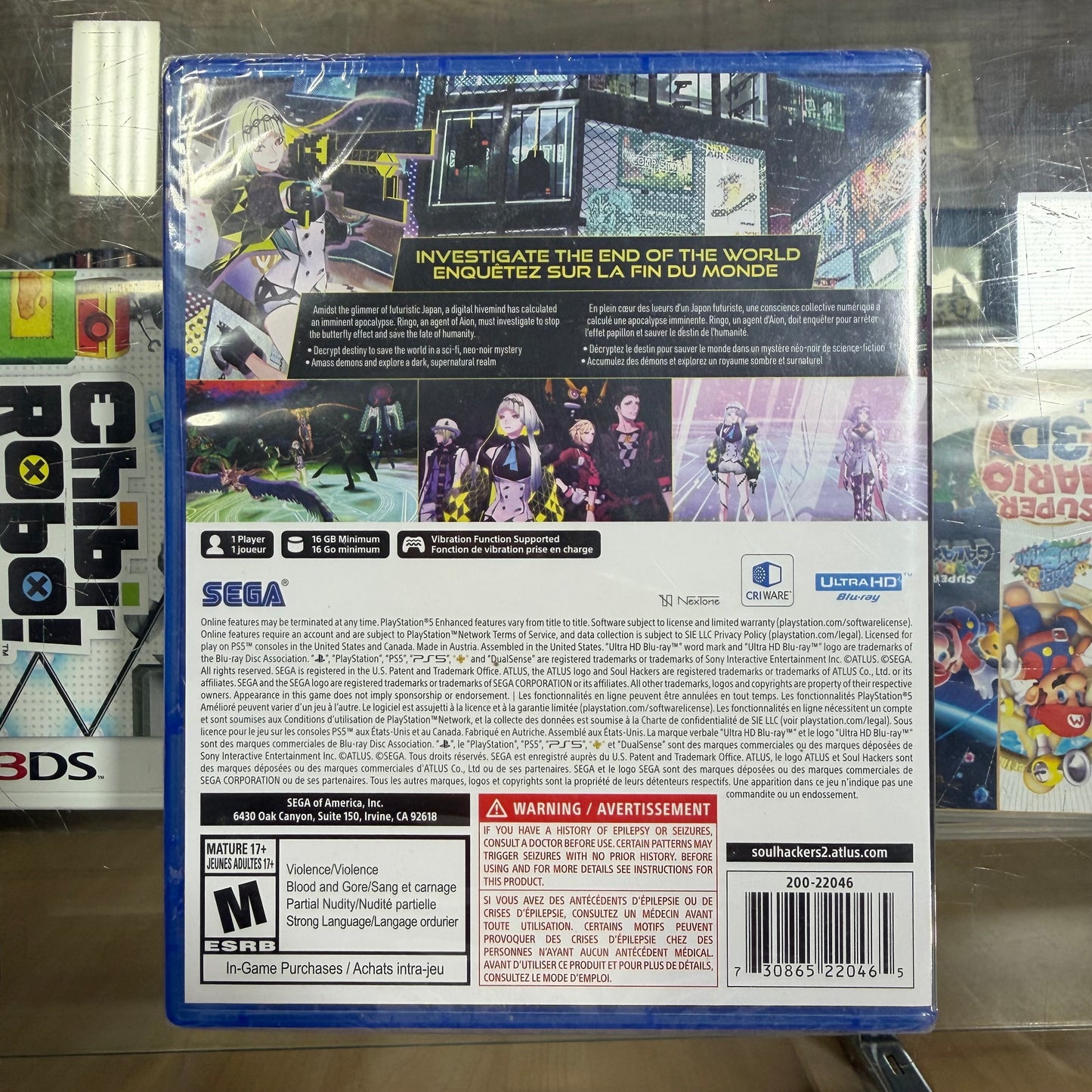 Soul Hackers 2 Playstation 5 sealed
