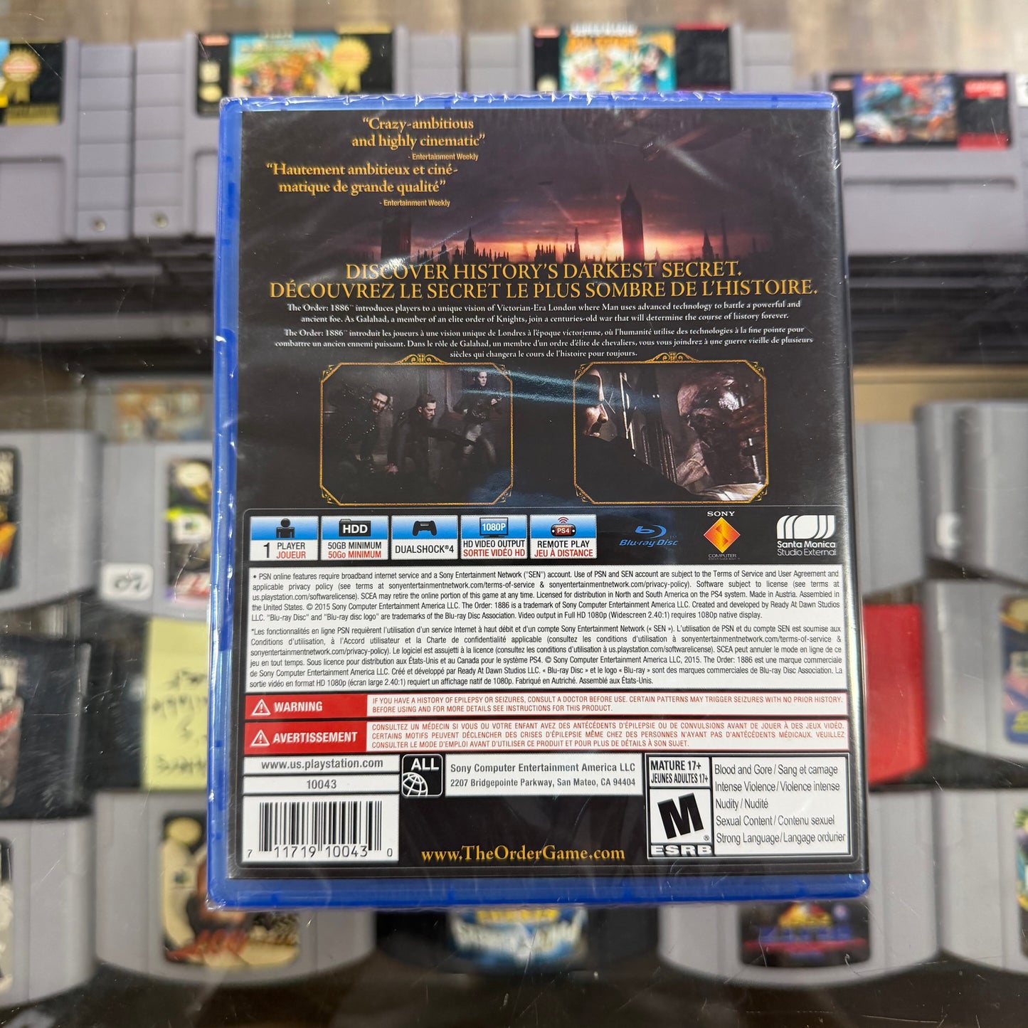 The Order: 1886 Playstation 4 Sealed