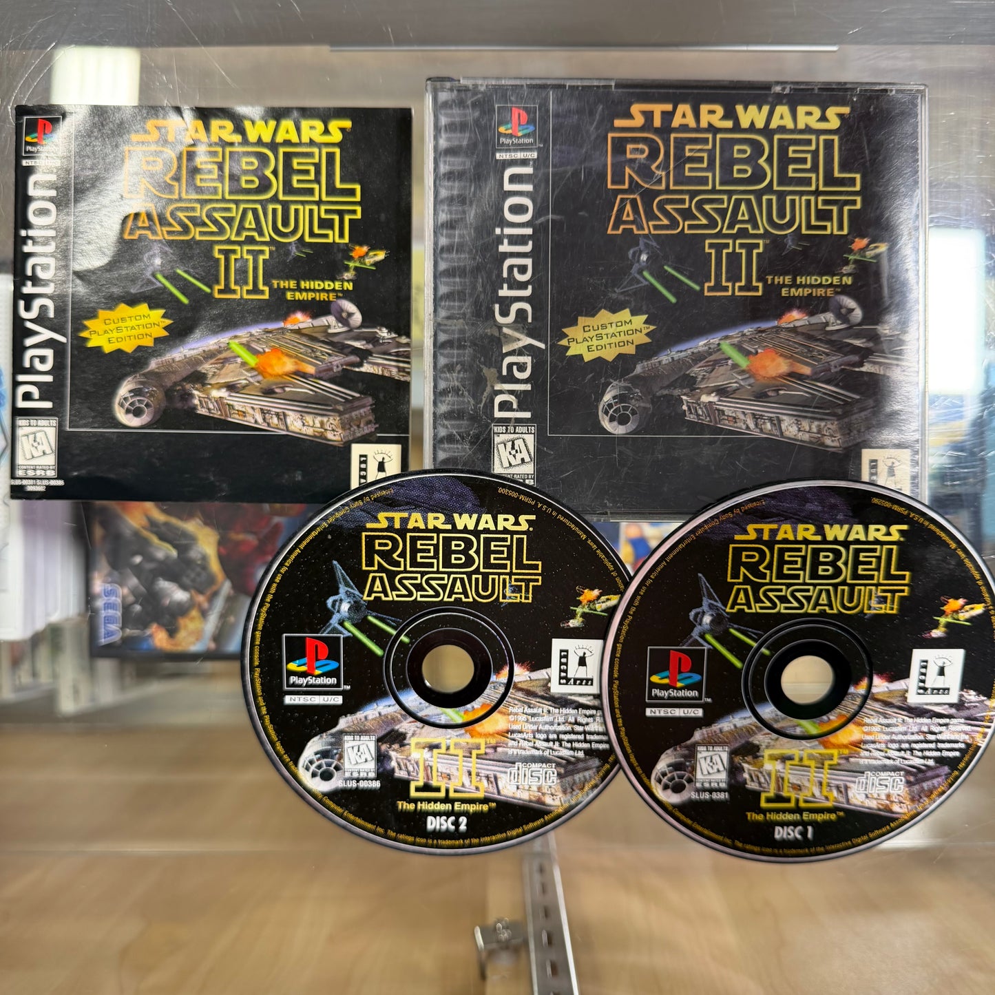 Star Wars Rebel Assault 2 Playstation