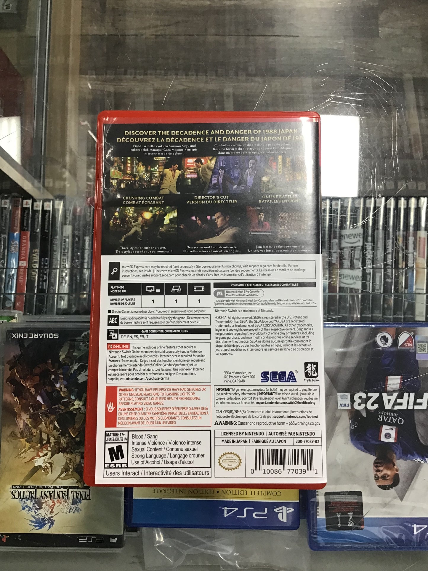 Yakuza 0 Director’s Cut Nintendo Switch 2