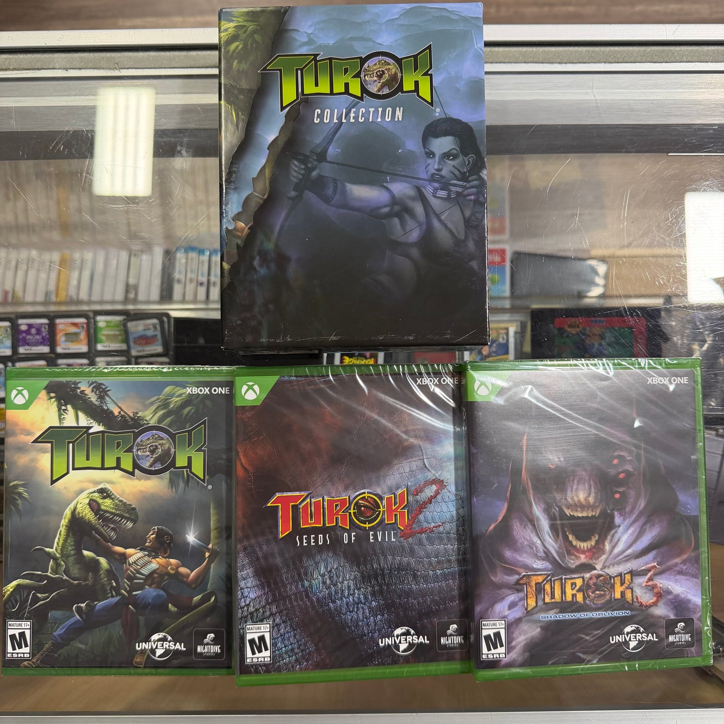 Sealed Turok Collection Slip Case Xbox One