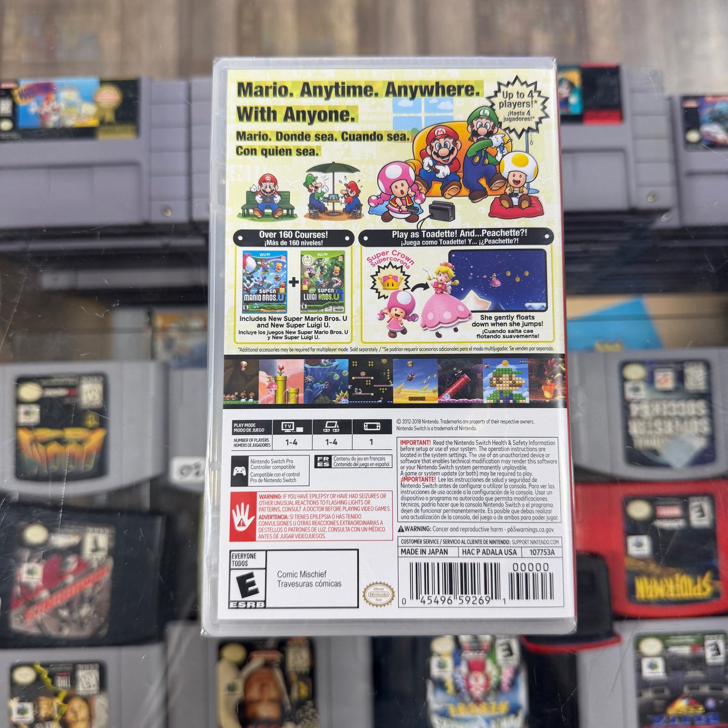 New Super Mario Bros U Deluxe Nintendo Switch Sealed