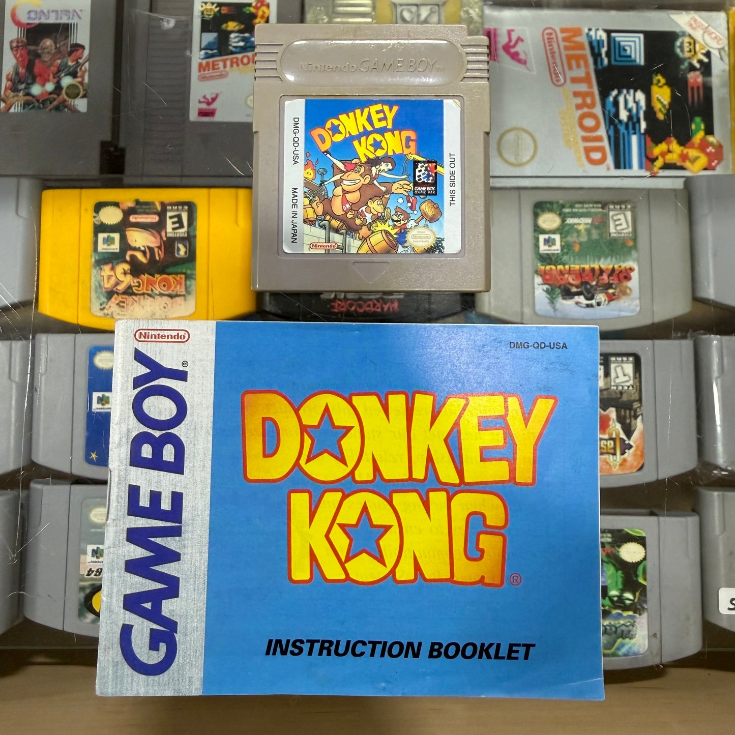 Donkey Kong GameBoy with Manual