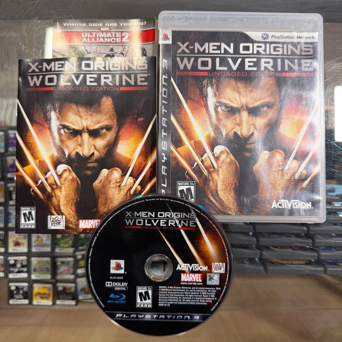 X-Men Origins: Wolverine Playstation 3