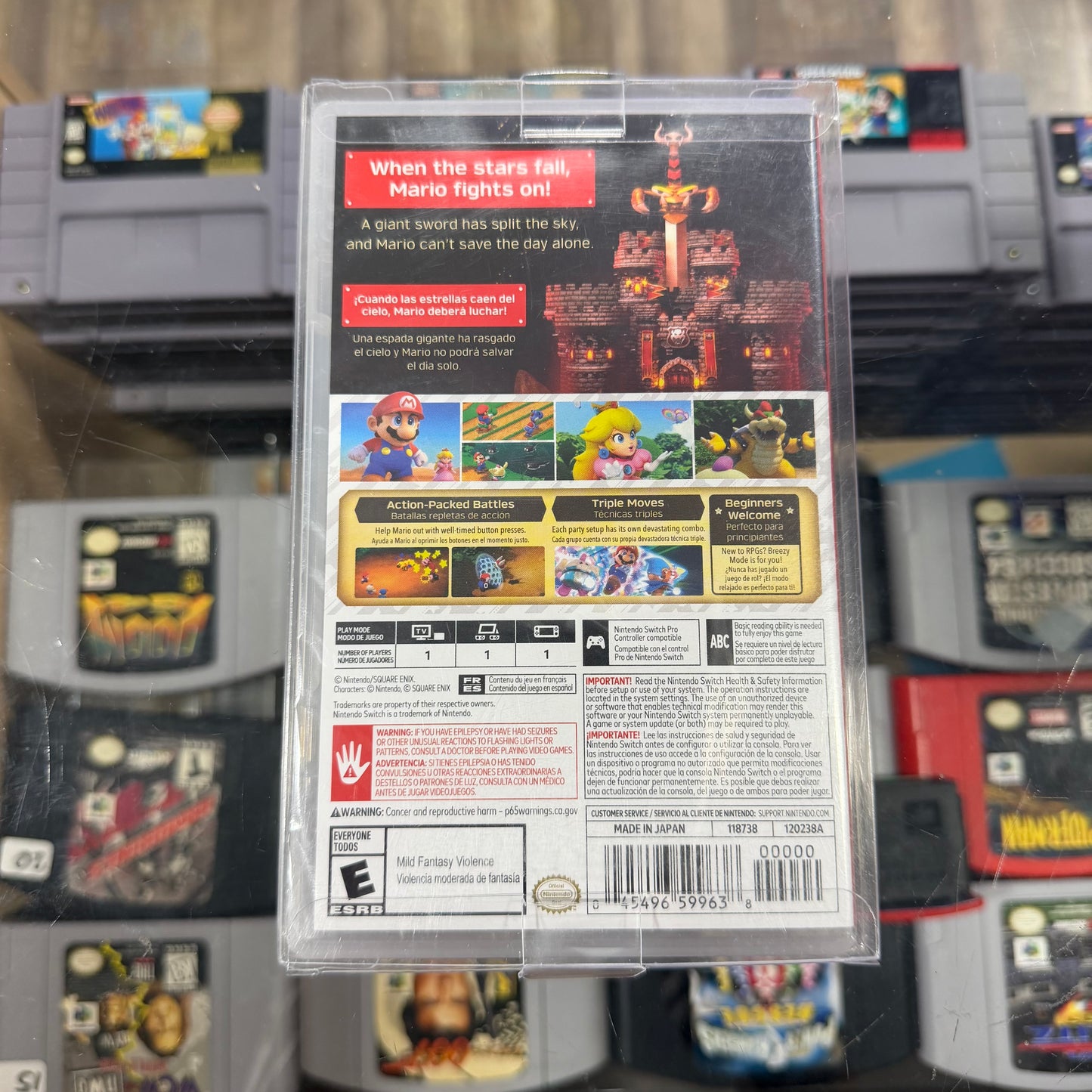Super Mario RPG Nintendo Switch Sealed