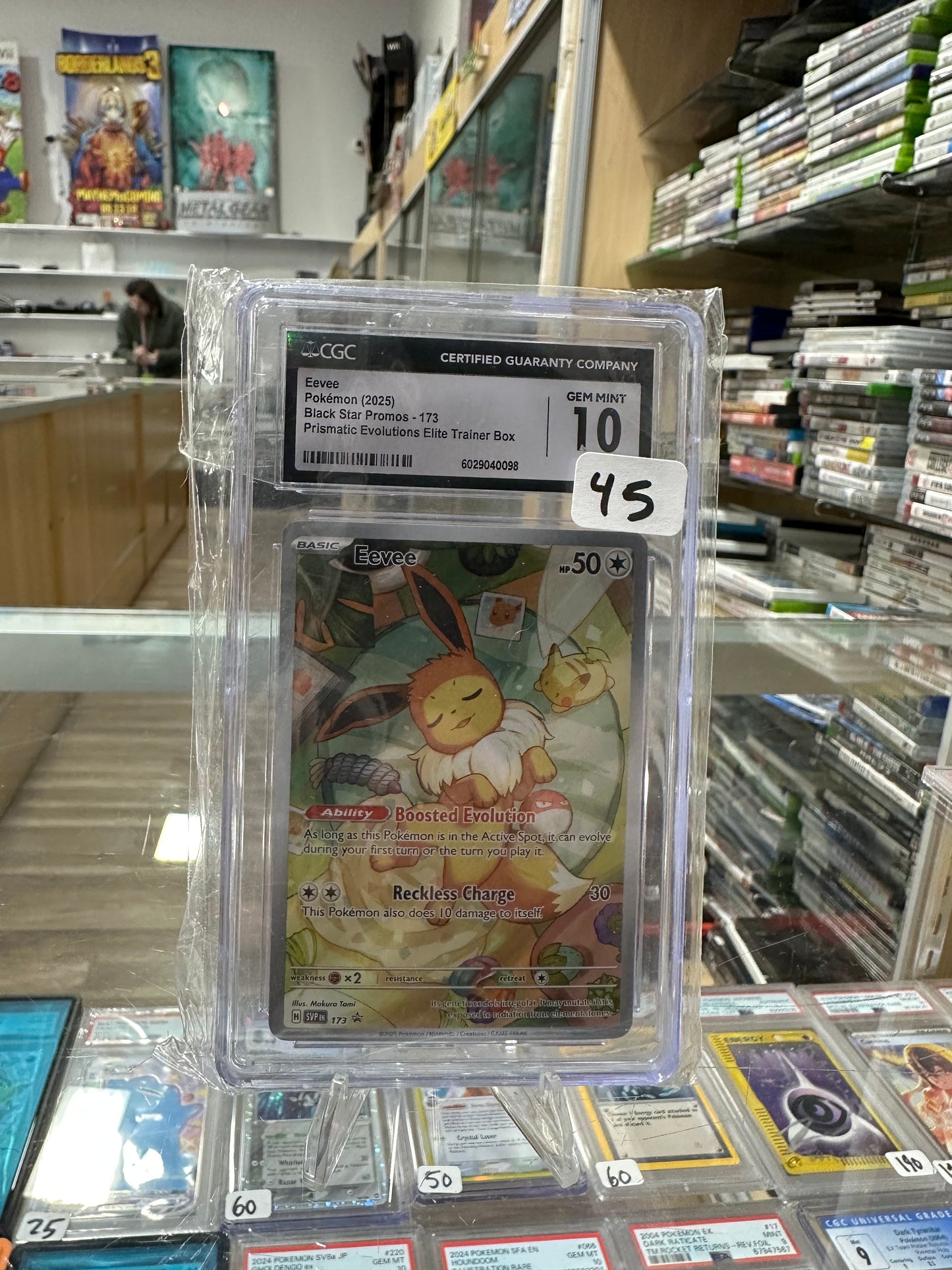 Eevee - 173 - SV: Scarlet & Violet Promo Cards (SVP) CGC 10