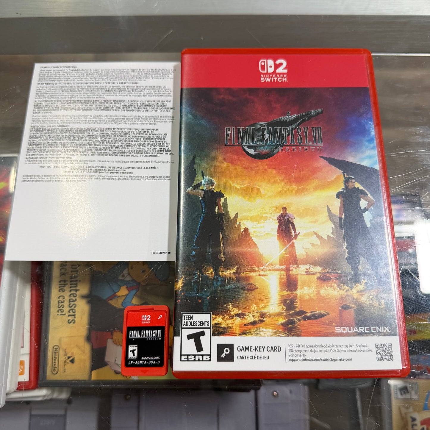 Final Fantasy VII Rebirth Nintendo Switch 2