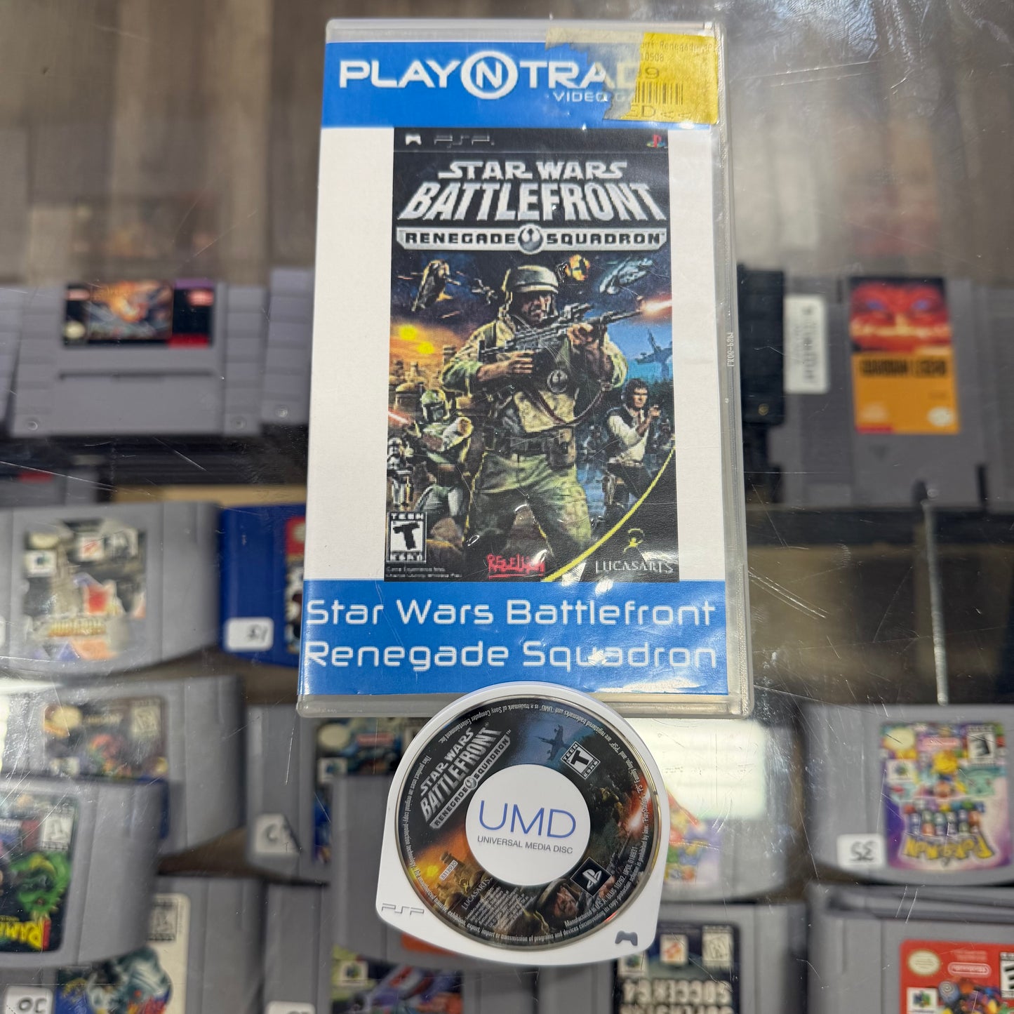 Star Wars Battlefront Renegade Squadron PSP