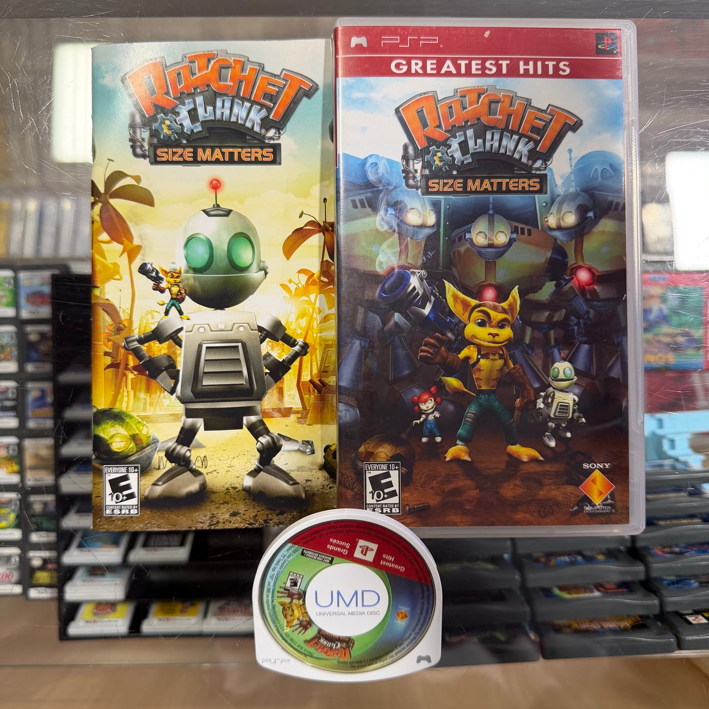Ratchet & Clank Size Matters PSP