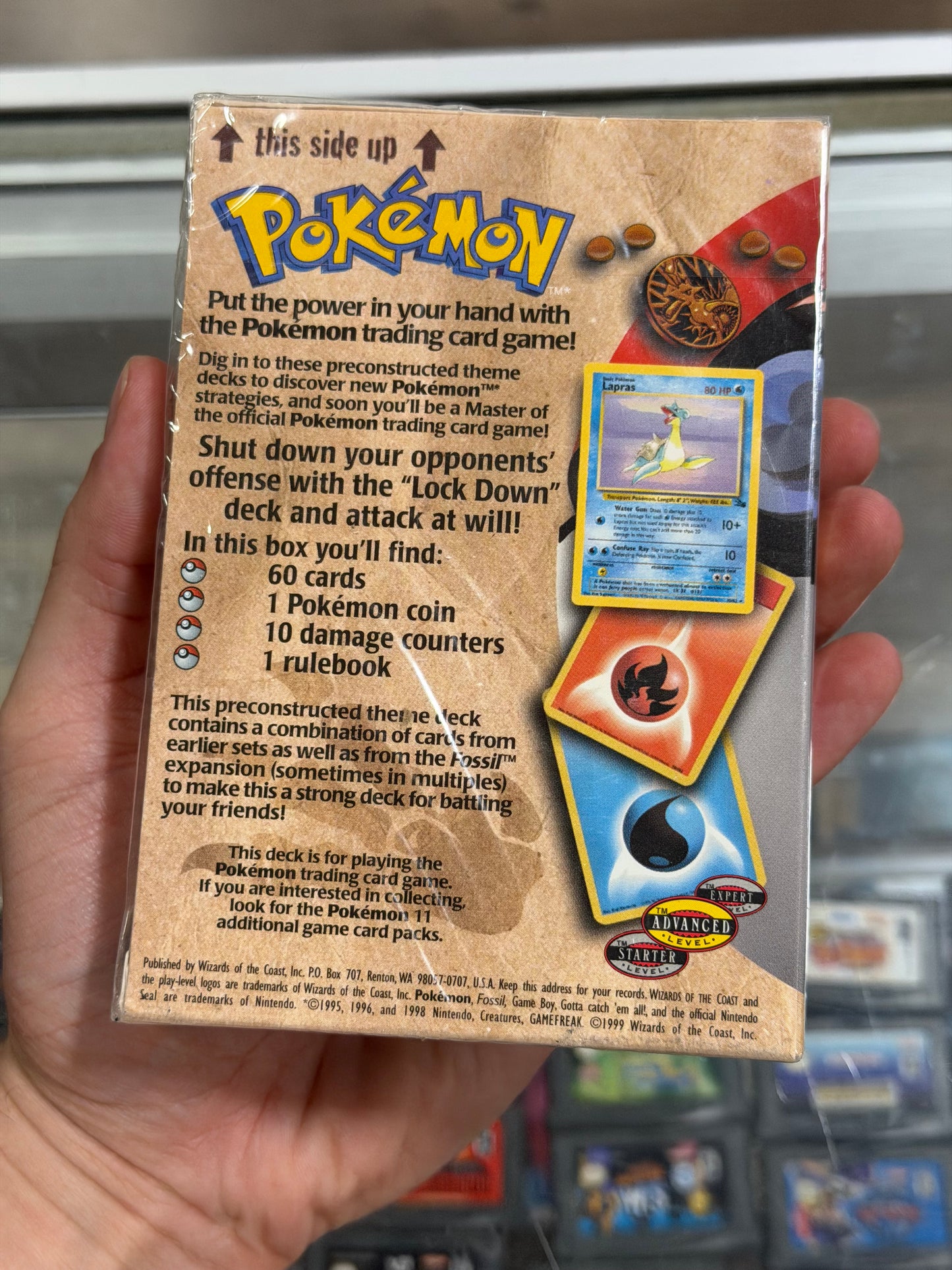 Pokémon Water Blast Theme Deck Jungle - Unopened