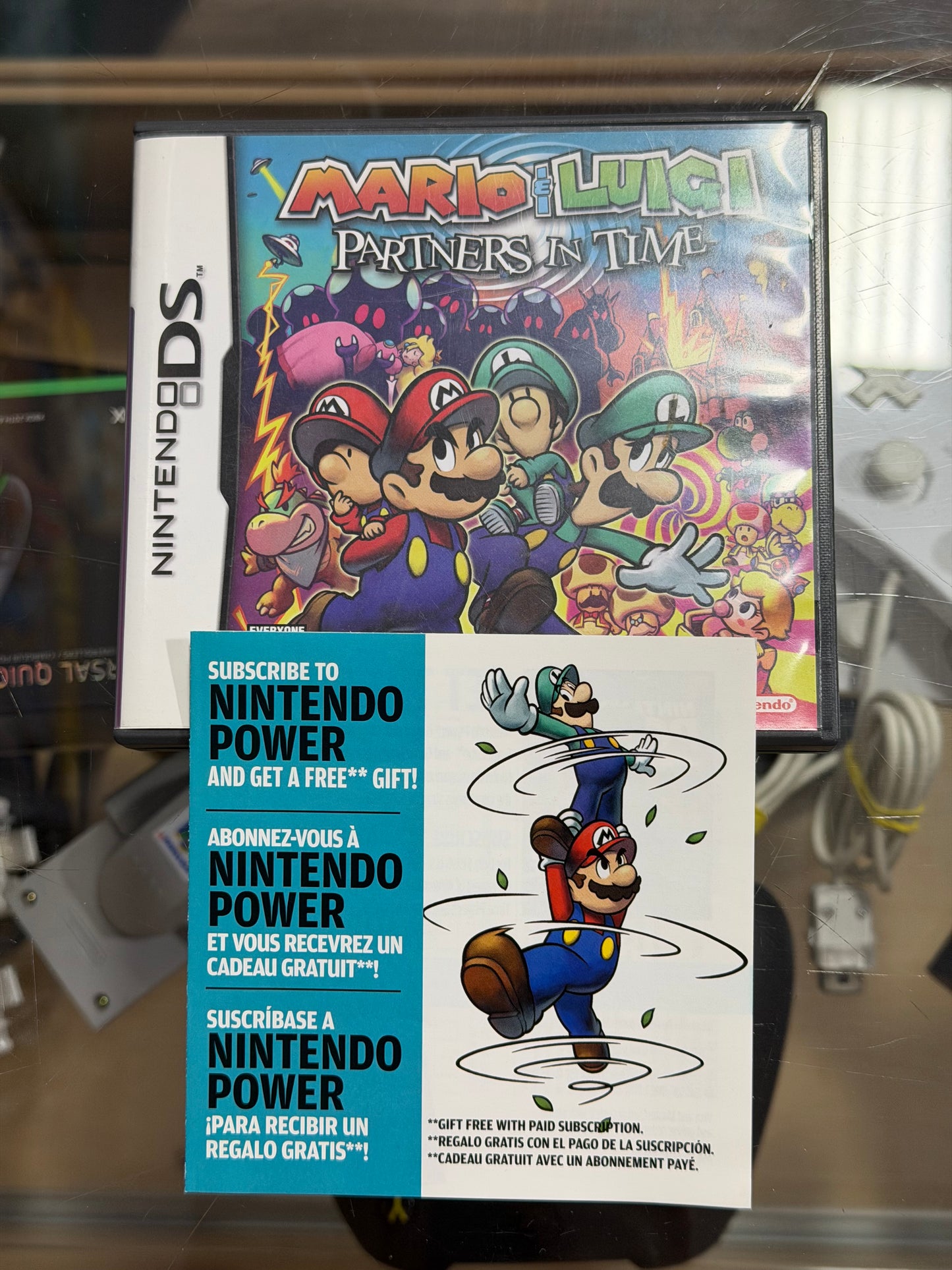 Mario and Luigi Partners in Time Nintendo DS Case Only