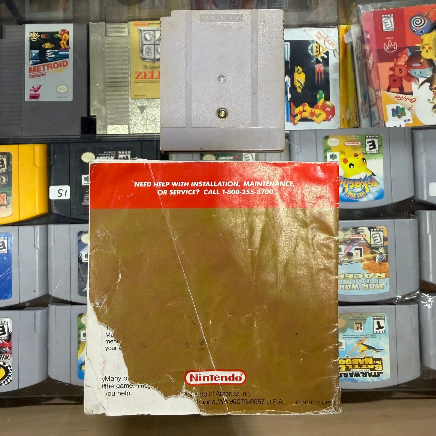 Zelda Link's Awakening Nintendo Gameboy with Manual