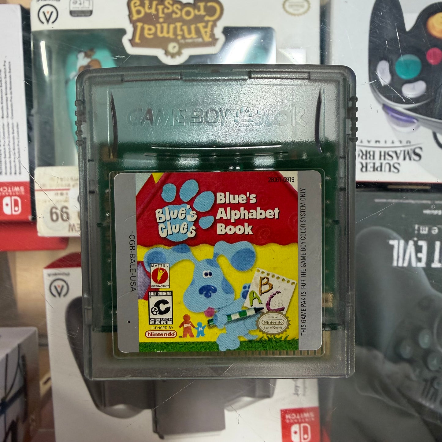 Blue's Clues Blue's Alphabet Book GameBoy Color