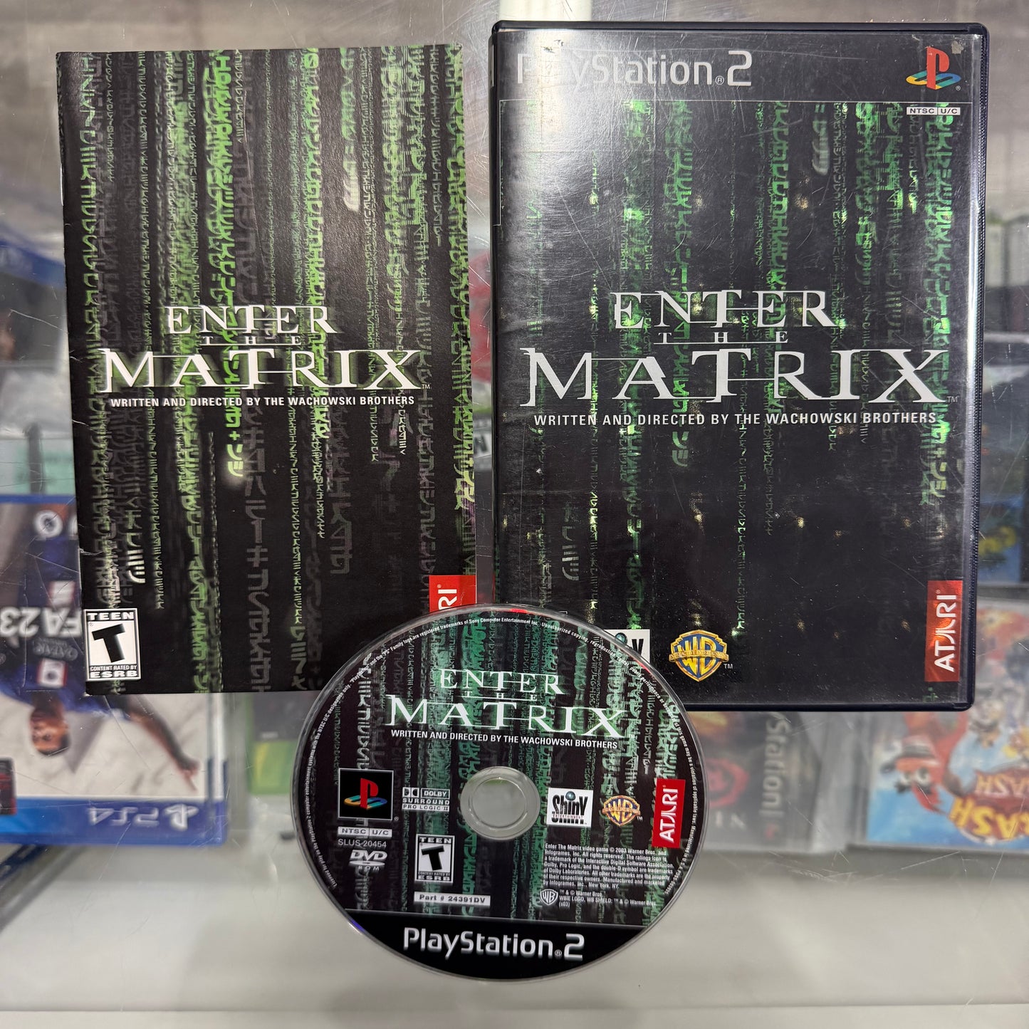 Enter The Matrix Playstation 2