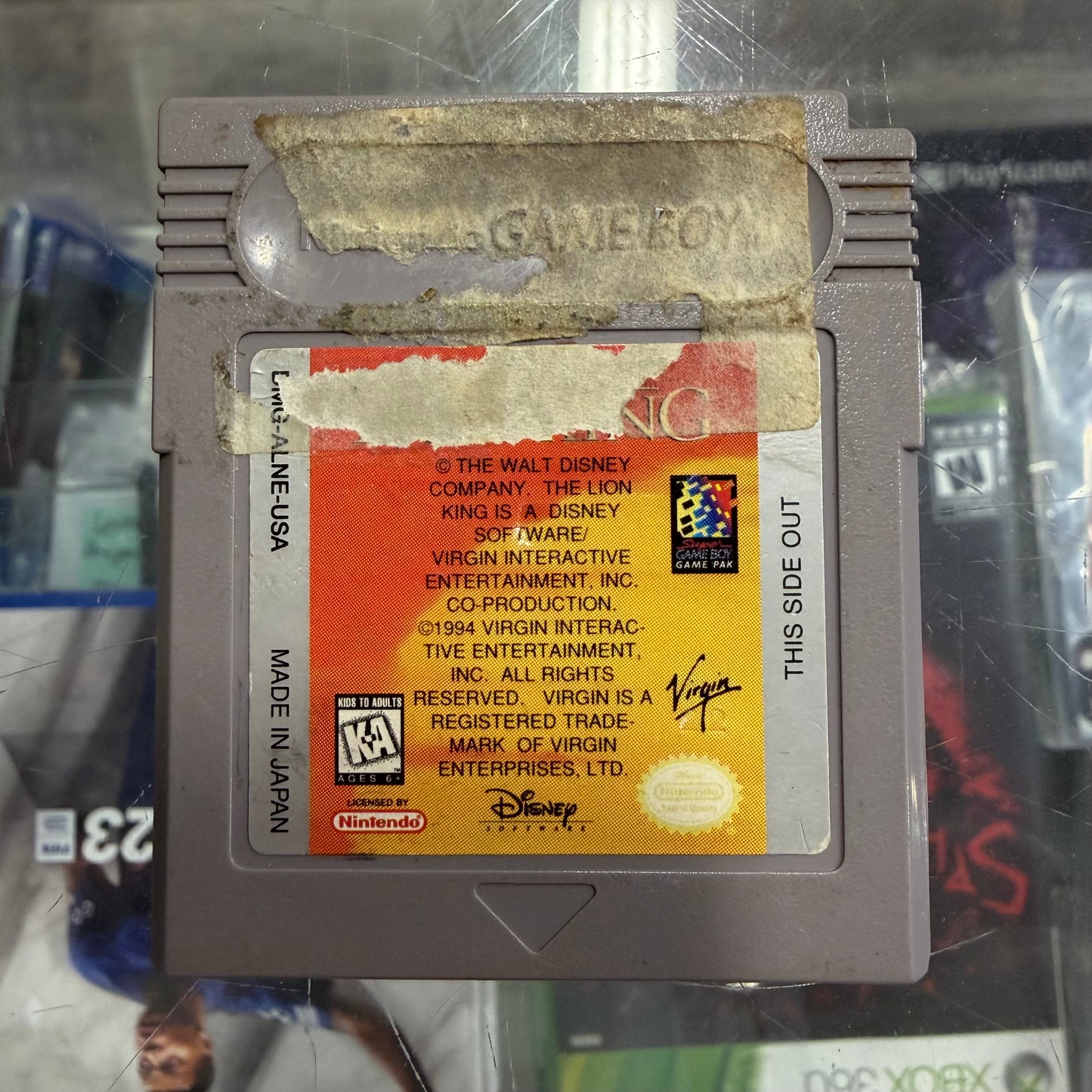 The Lion King GameBoy