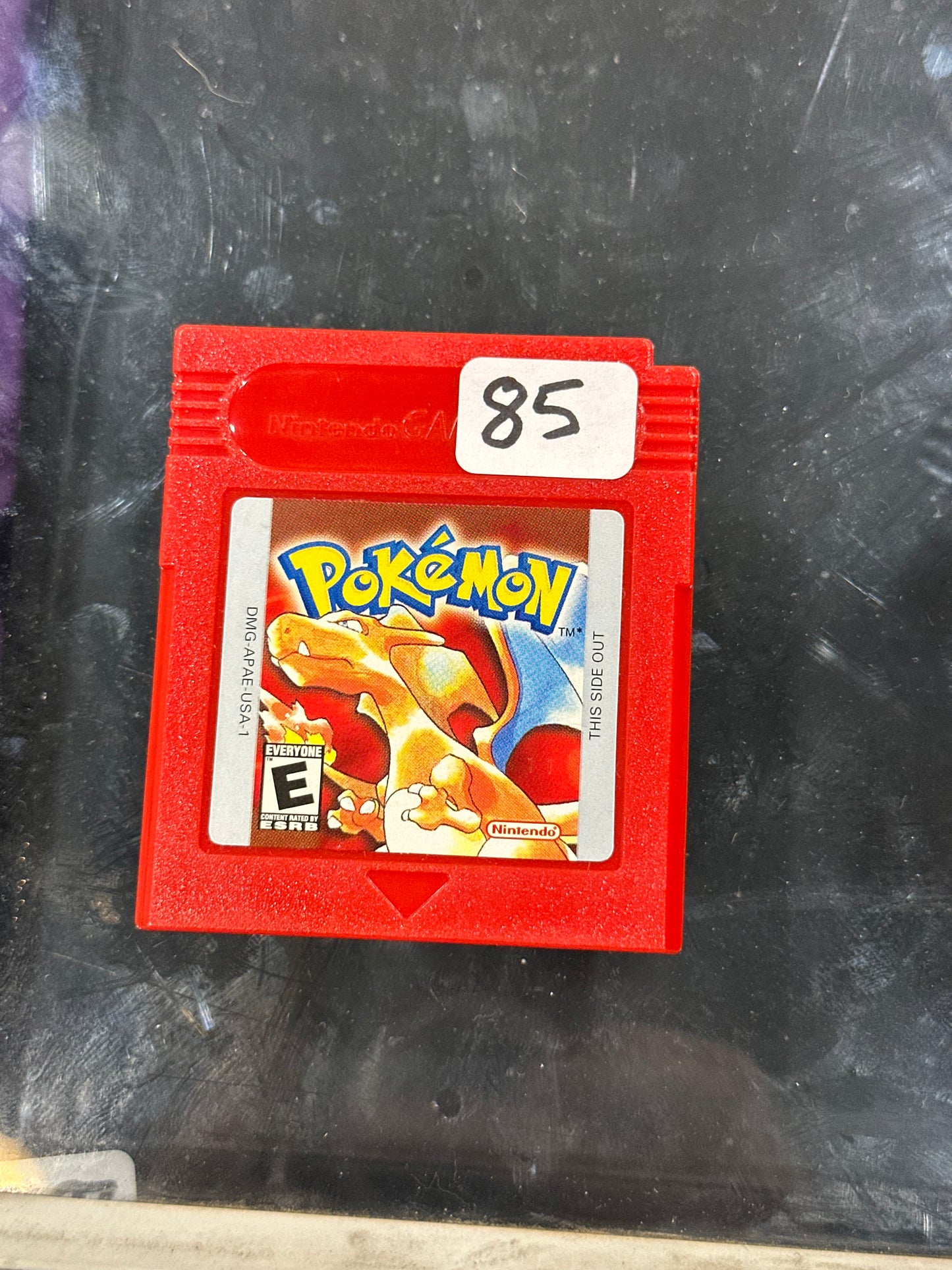 Pokémon Red Gameboy Authentic Saves Excellent Label