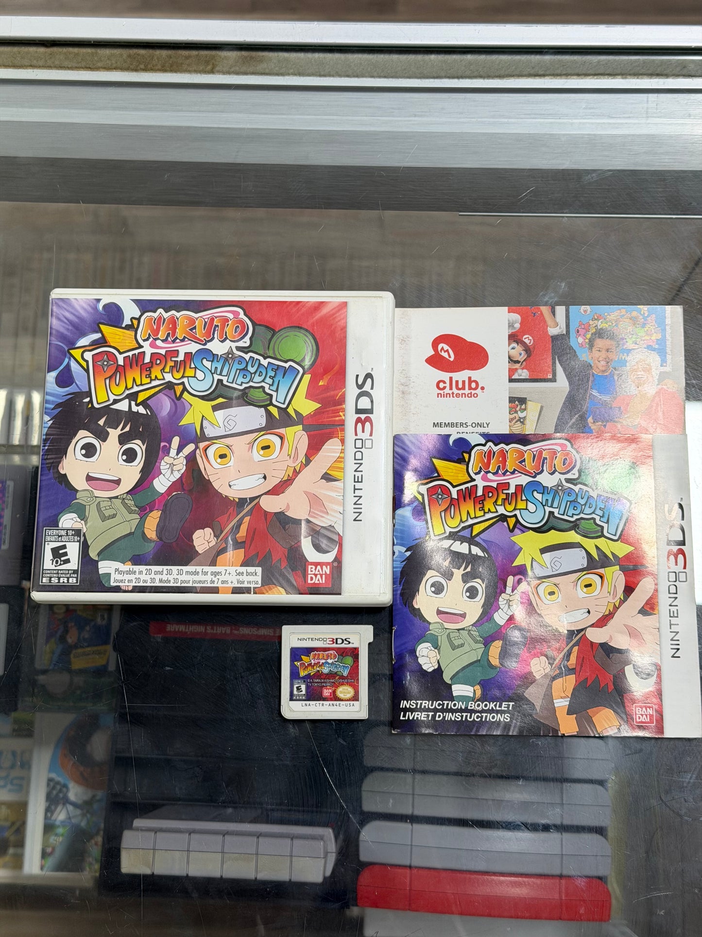 Naruto Powerful Shippuden Nintendo 3DS CIB