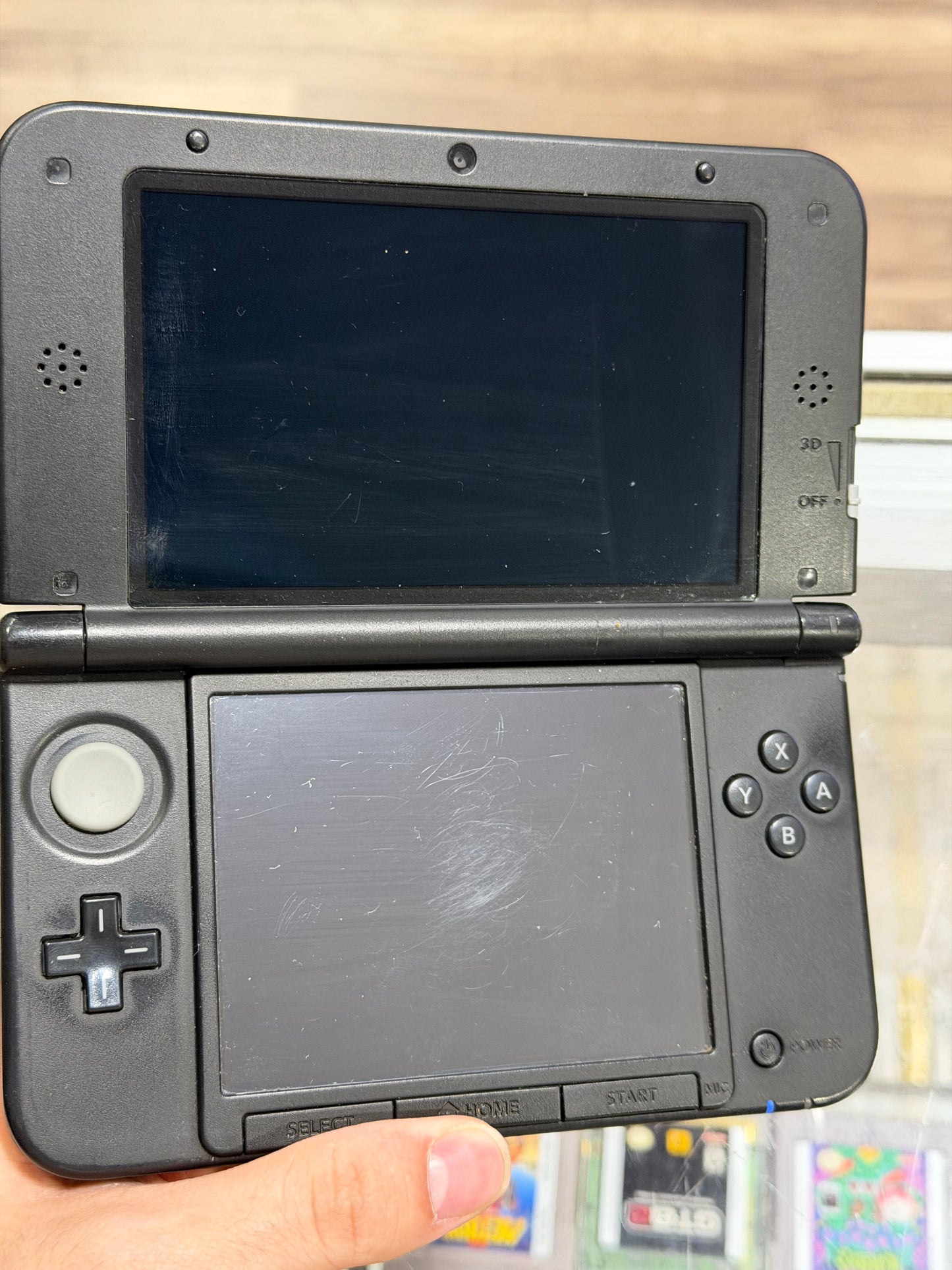 Red Nintendo 3DS XL Handheld System With Charger (Region Free)(JAPANESE TO US)
