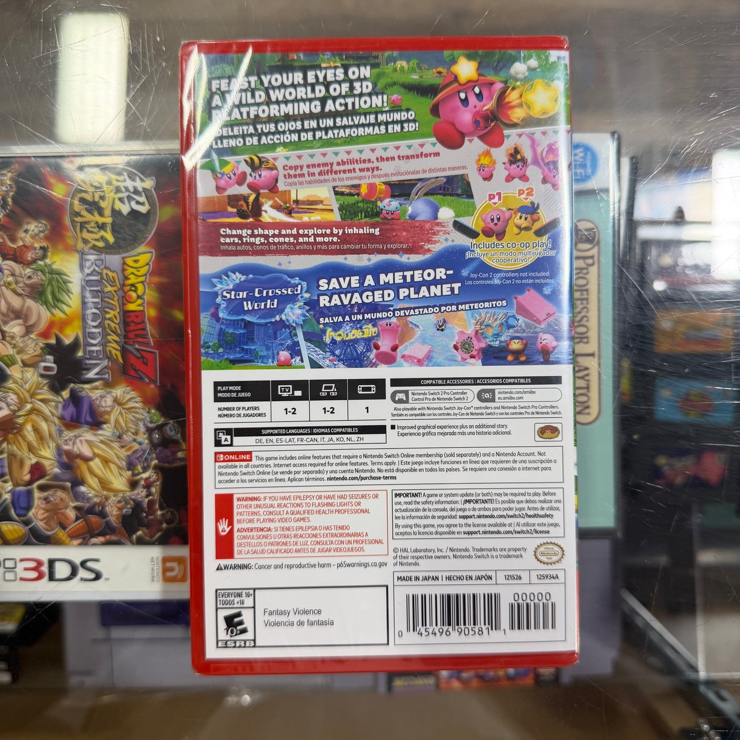 Kirby And The Forgotten Land + Star-Crossed World Nintendo Switch 2 (UNOPENED)