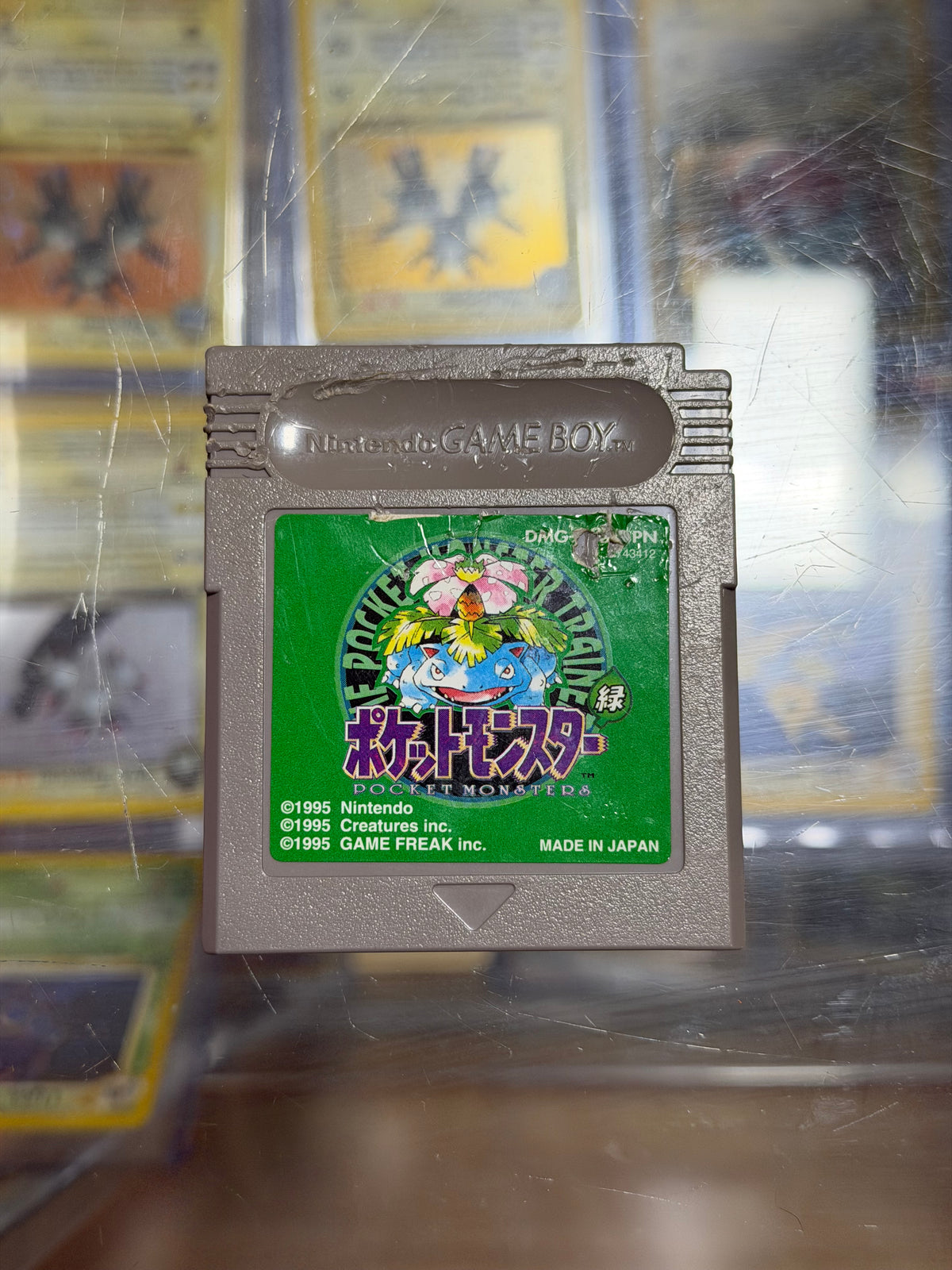 Pokémon Green Gameboy New Battery Japanese