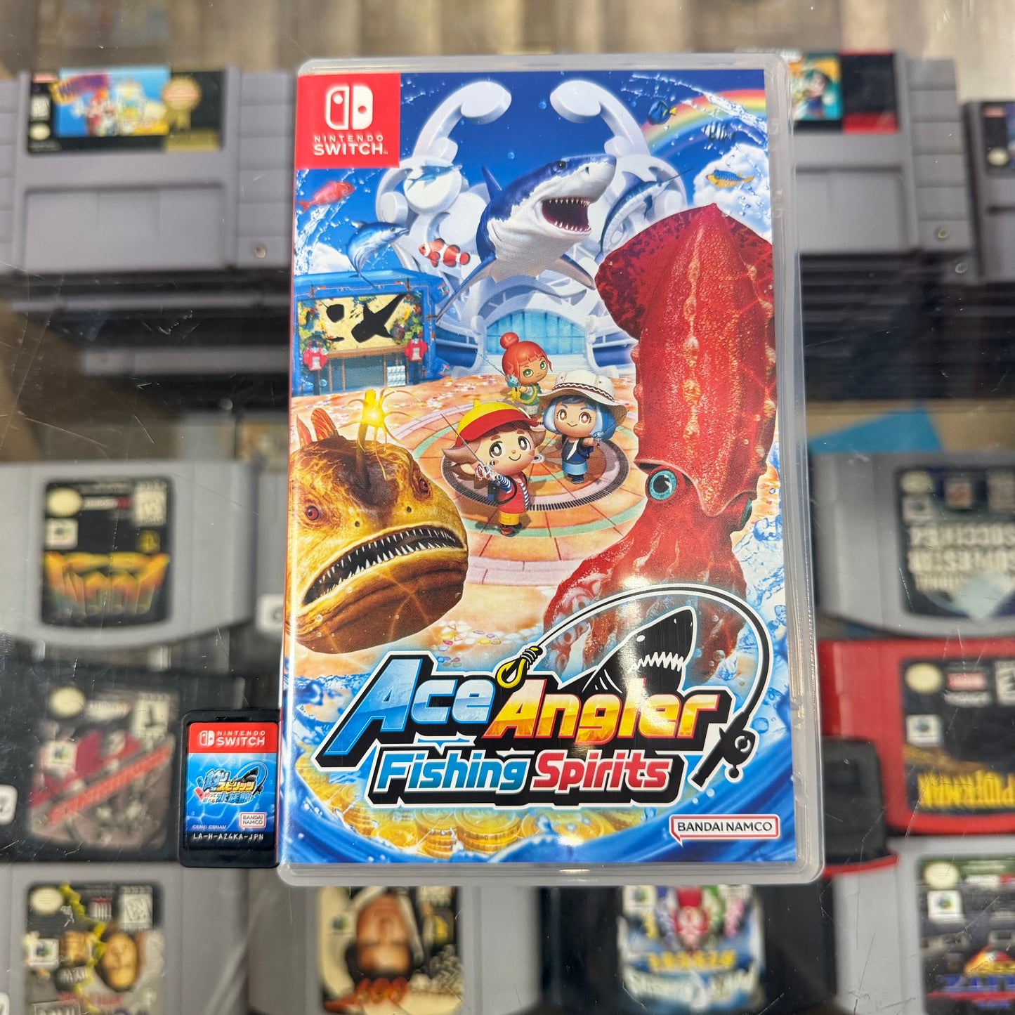 Ace Angler Fishing Spirits Nintendo Switch CIB