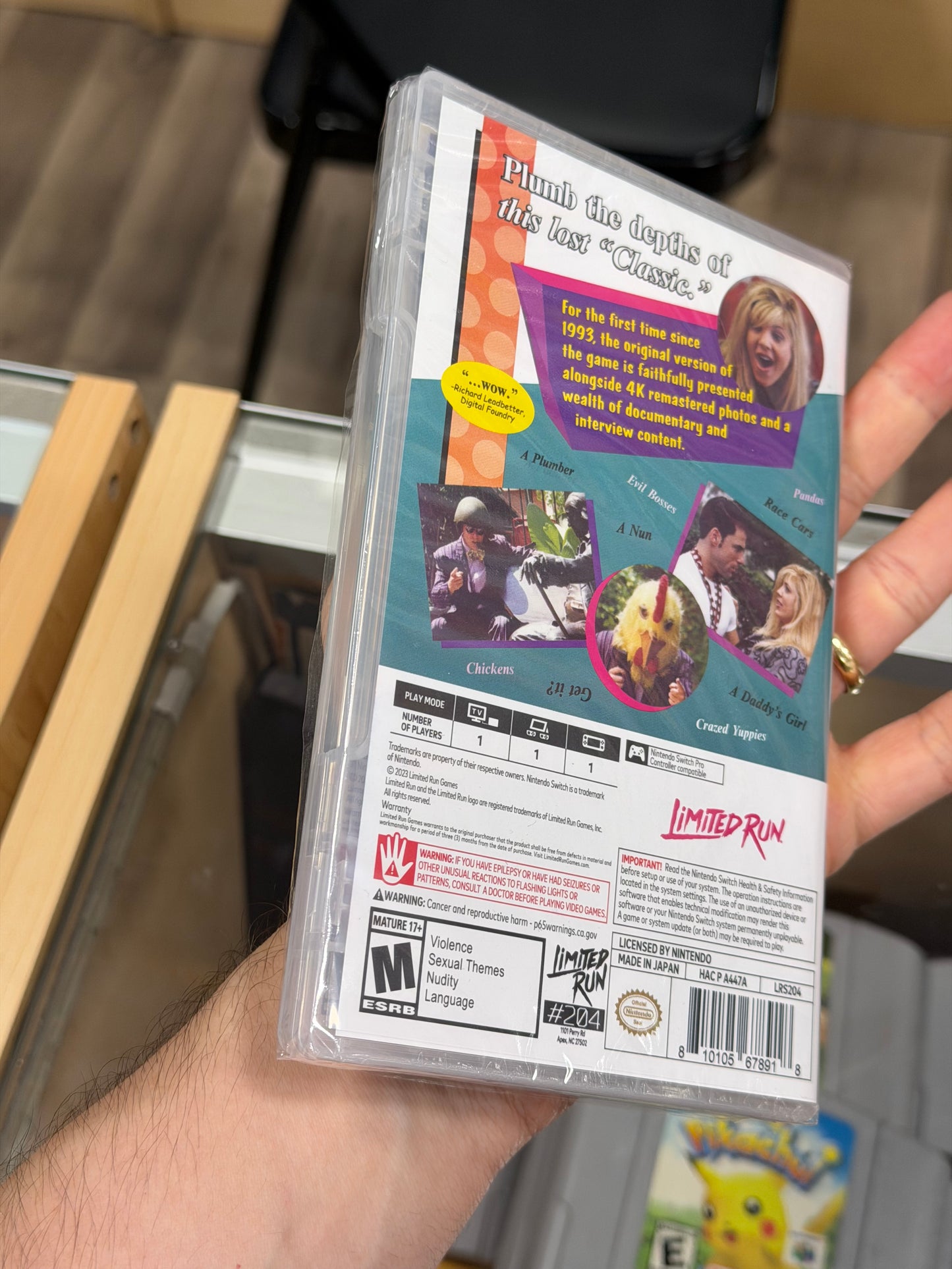 Plumbers Don't Wear Ties: Definitive Edition Nintendo Switch Sealed