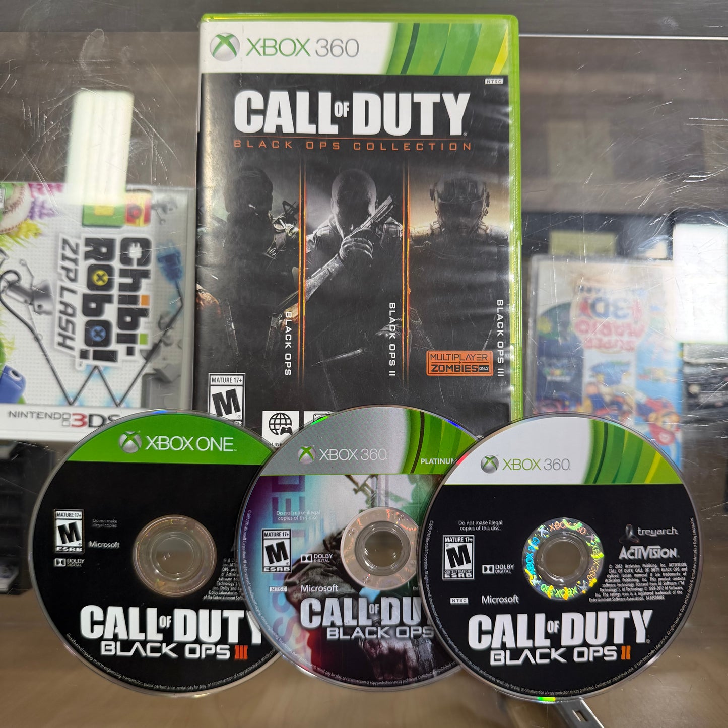 Call Of Duty Black Ops Collection Xbox 360 (black ops III Xbox one)