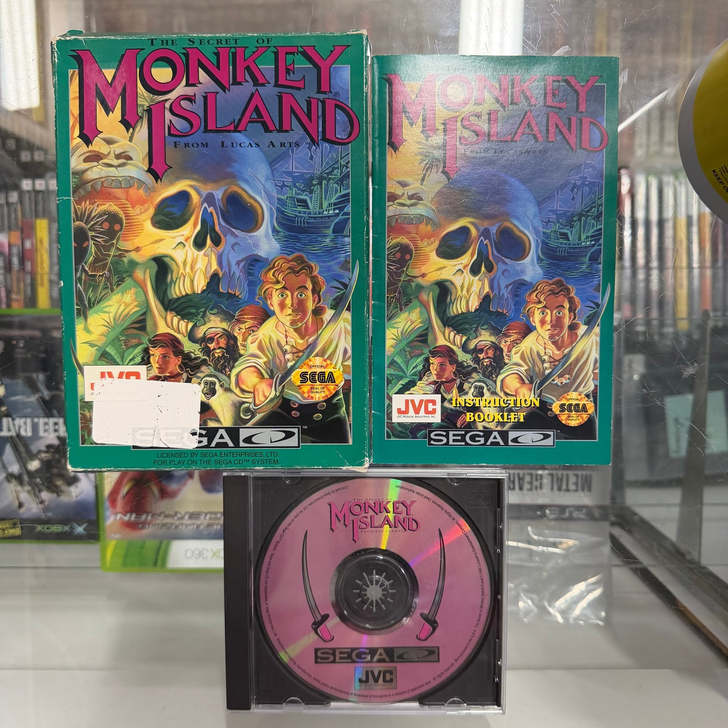 The Secret Of Monkey Island Sega CD
