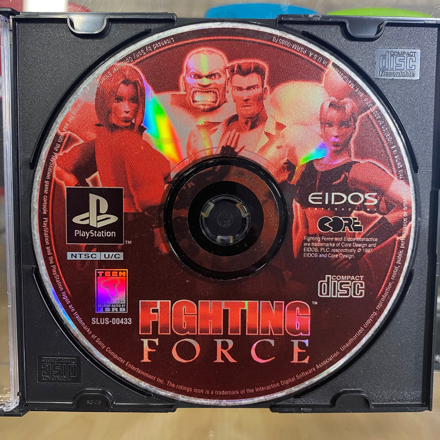Fighting Force PlayStation 1 (Loose Disc)