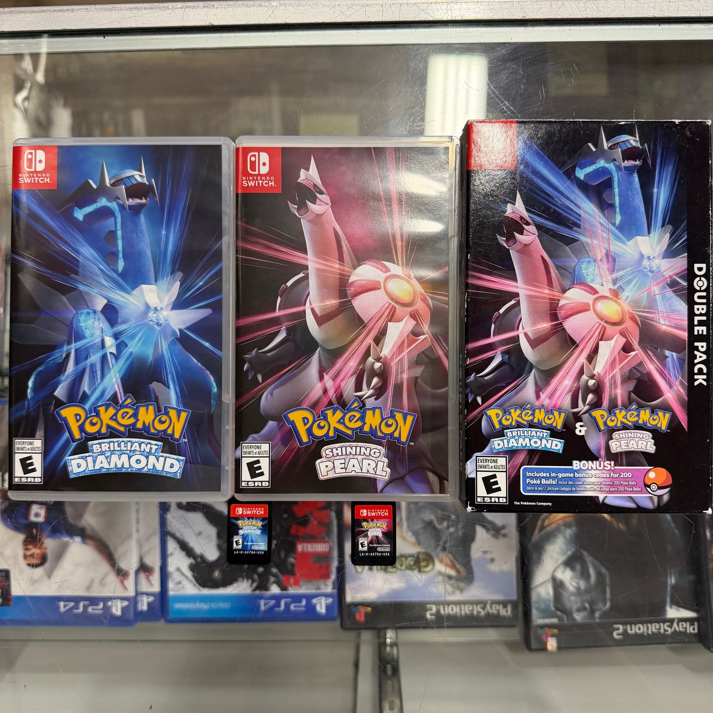 Pokemon Brilliant Diamond & Shining Pearl Double Pack Nintendo Switch