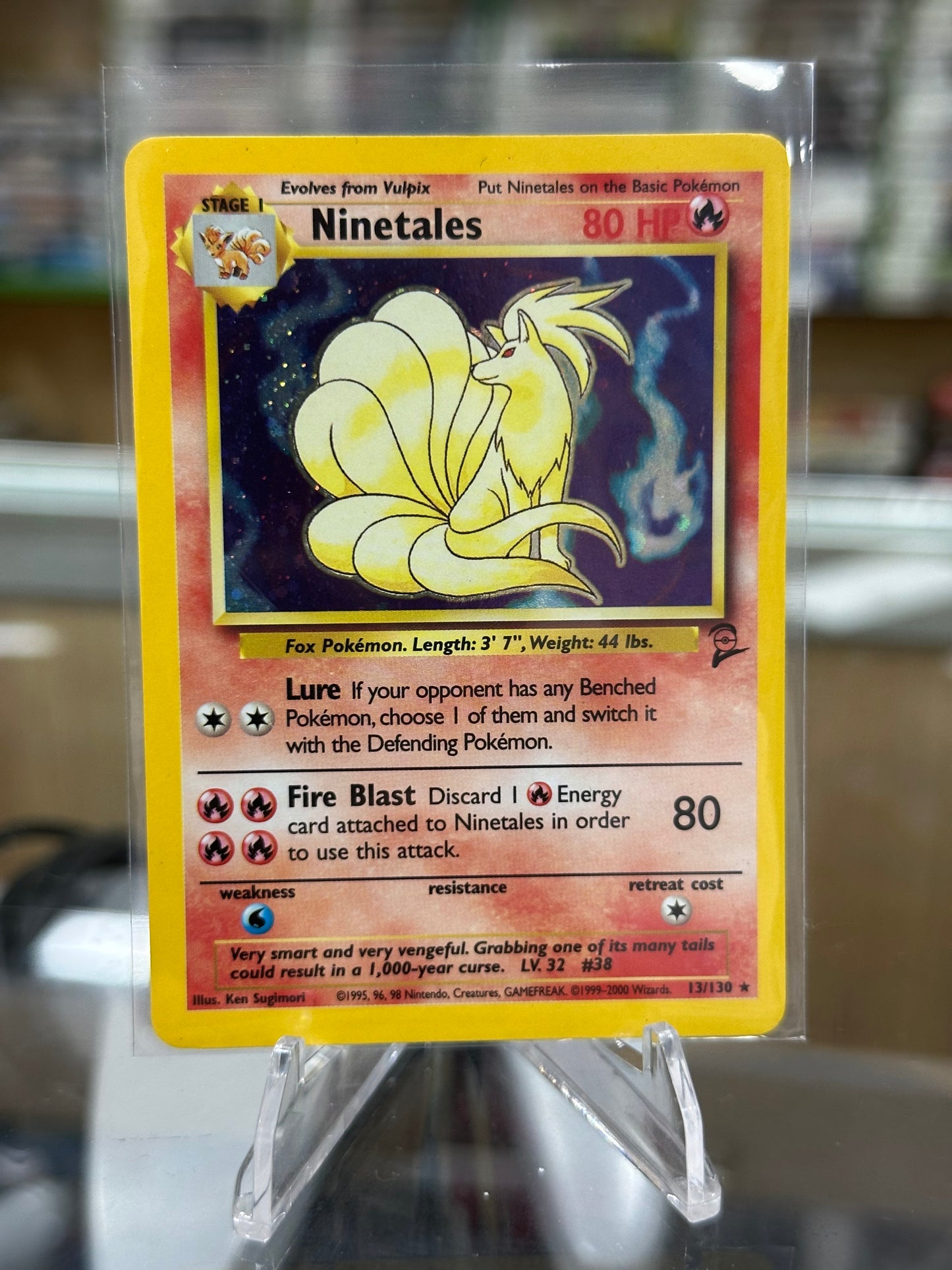 Ninetales Base Set 2 Near Mint