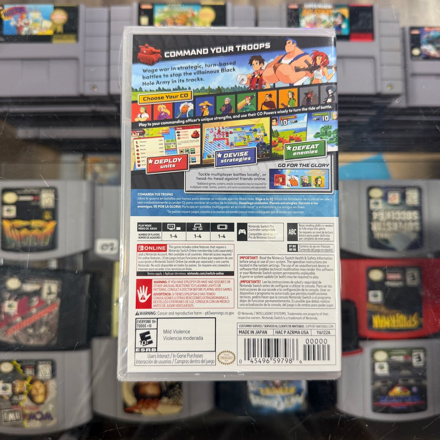 Advance Wars 1+2: Re-Boot Camp Nintendo Switch Sealed