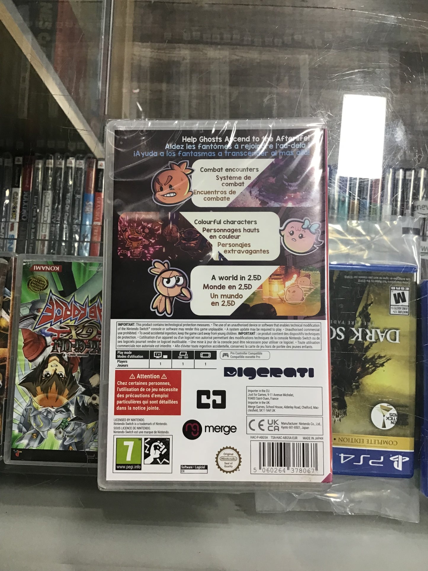 The Outbound Ghost UNOPENED PAL