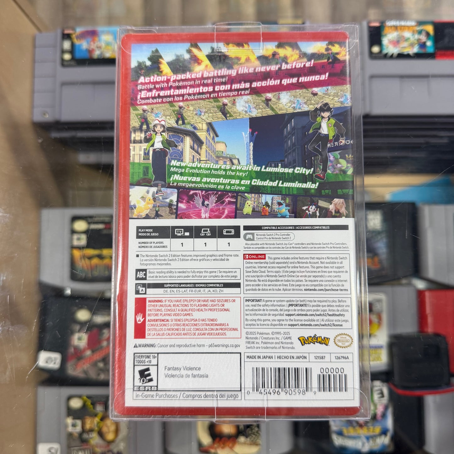Pokemon Legends: Z-A Nintendo Switch 2 Sealed