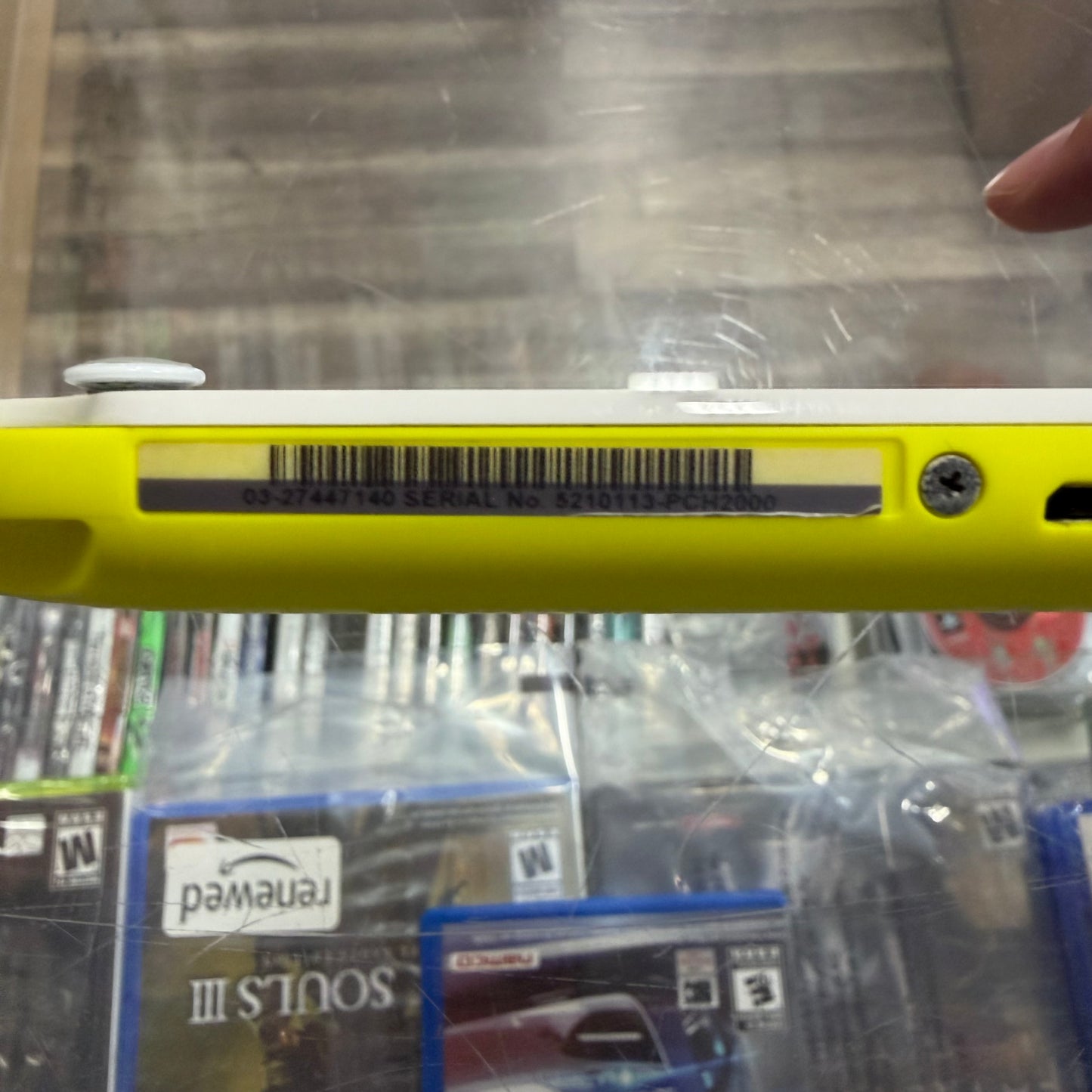 Lime Green Playstation Vita 2000 Handheld System with Charger (JP) (Region Free)