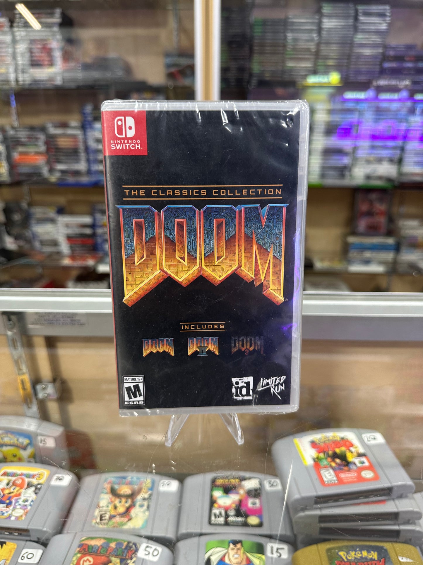 Doom The Classics Collection Limited Run Nintendo Switch New