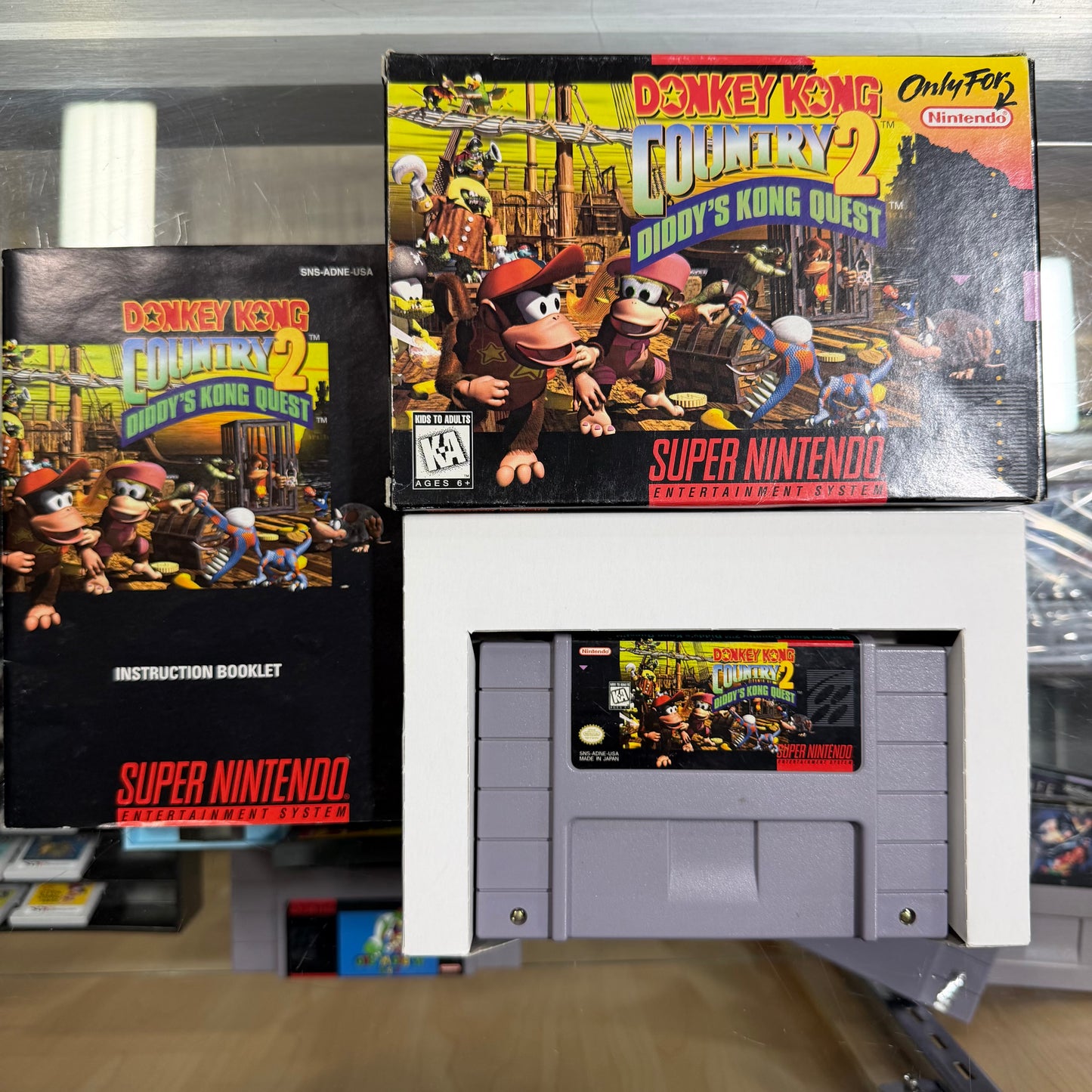 Donkey Kong Country 2 Super Nintendo