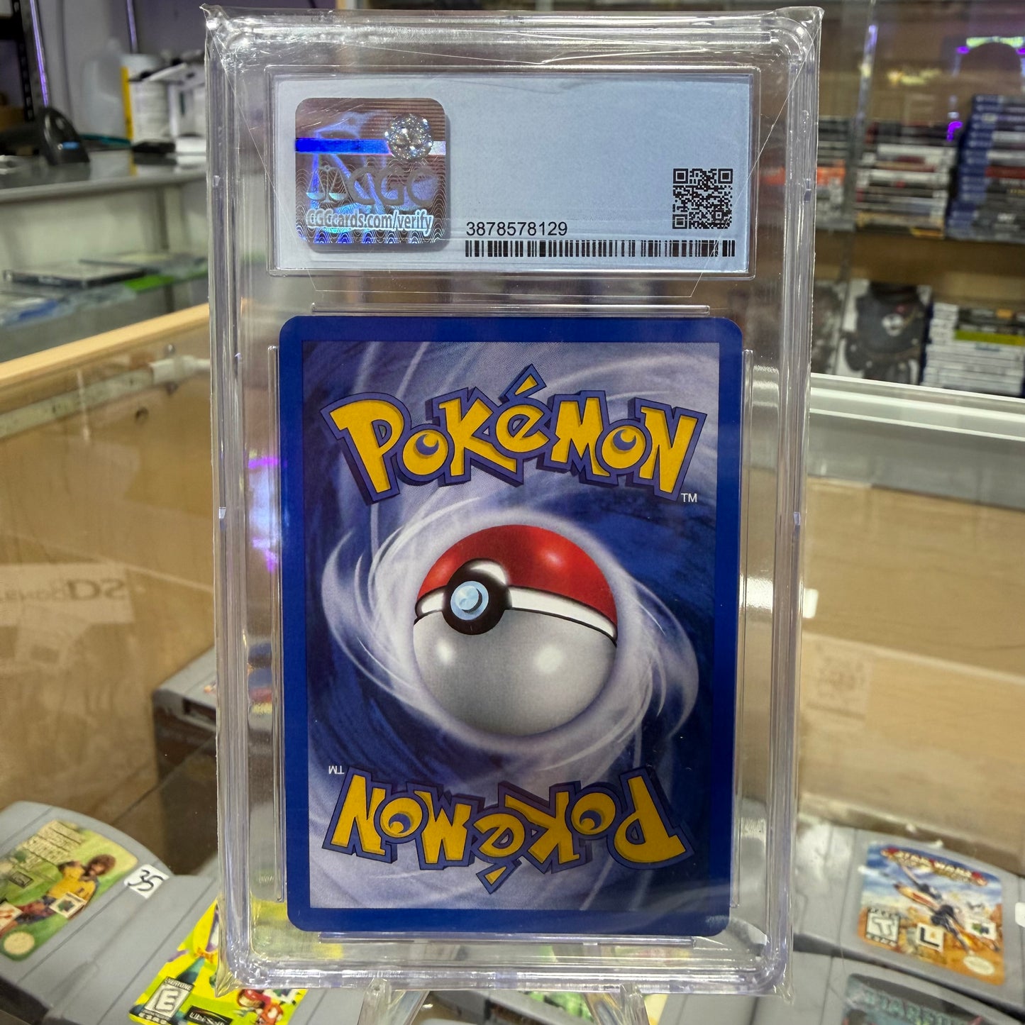 2000 Pokémon Gym Challenge Brock's Ninetales Holo CGC 8 1st Edition