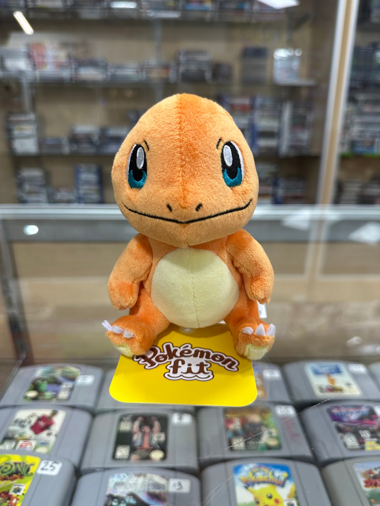 Charmander Pokémon Center Exclusive Pokemon Fit Plush Authentic
