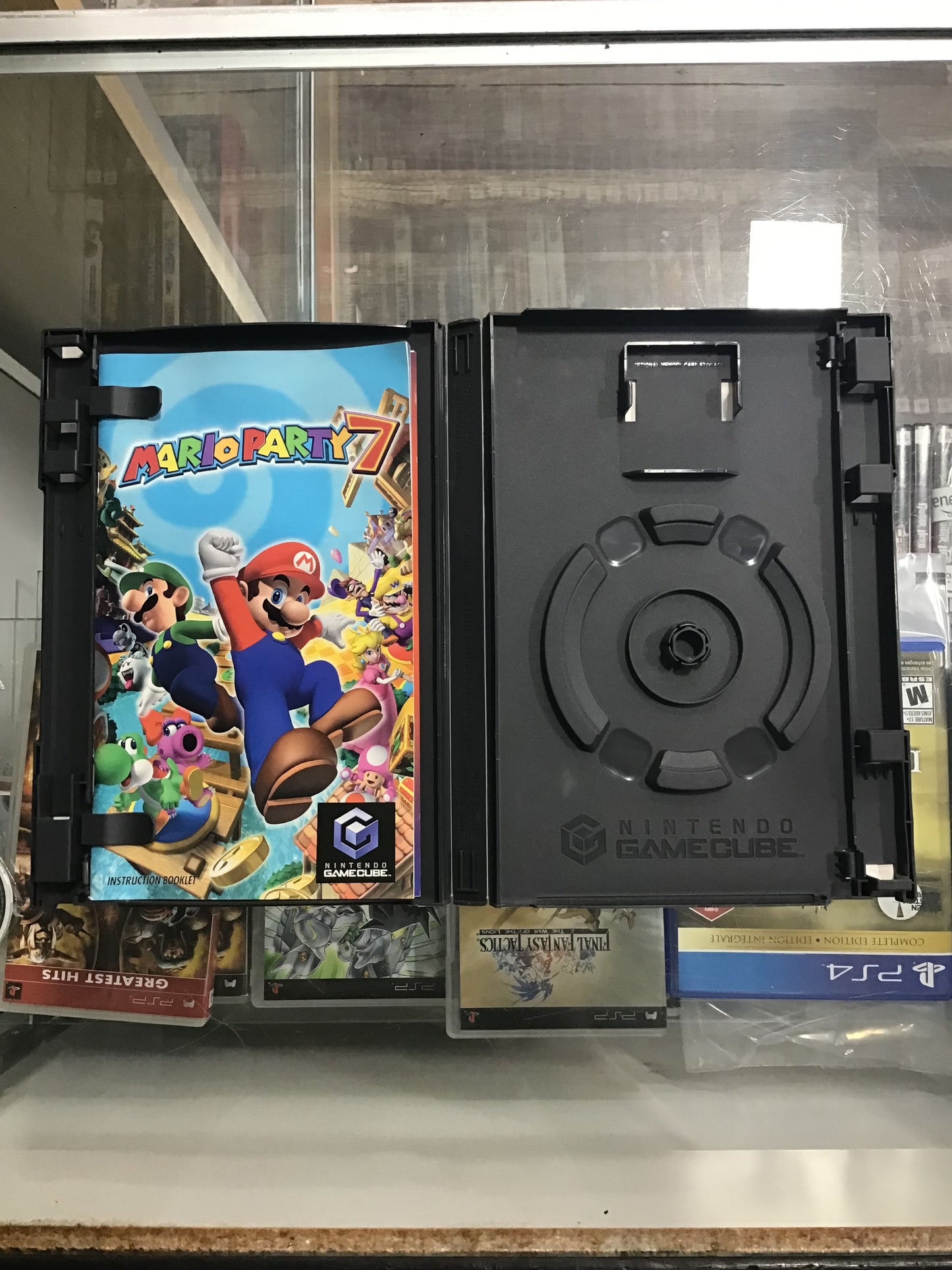 Mario Party 7 Nintendo GameCube Case and Manual ONLY