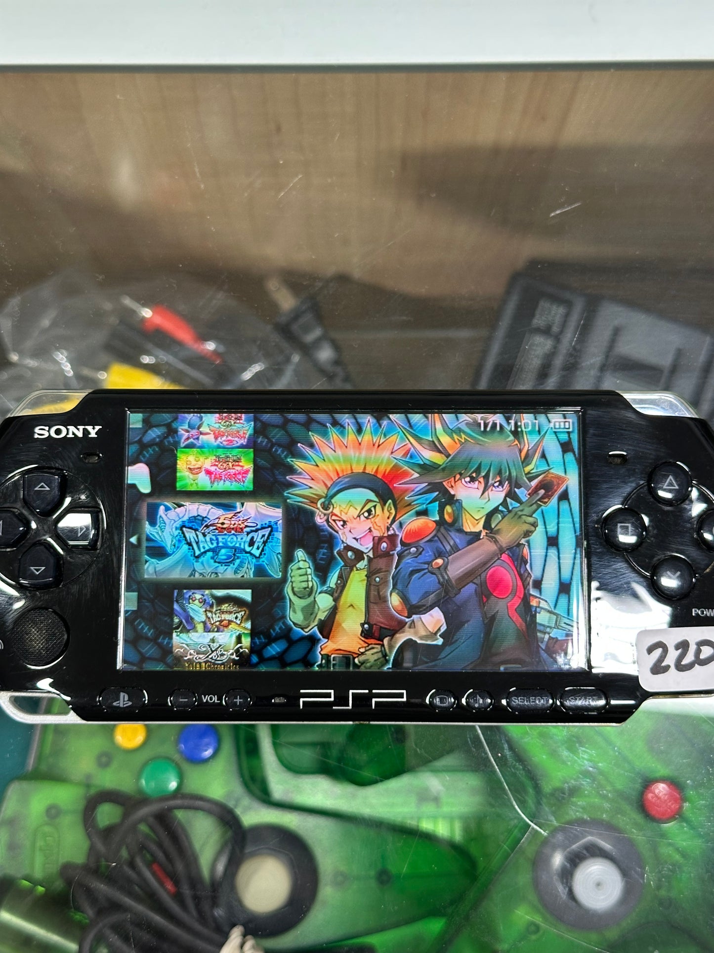 PSP 3000 with Charger - Digital Games Included