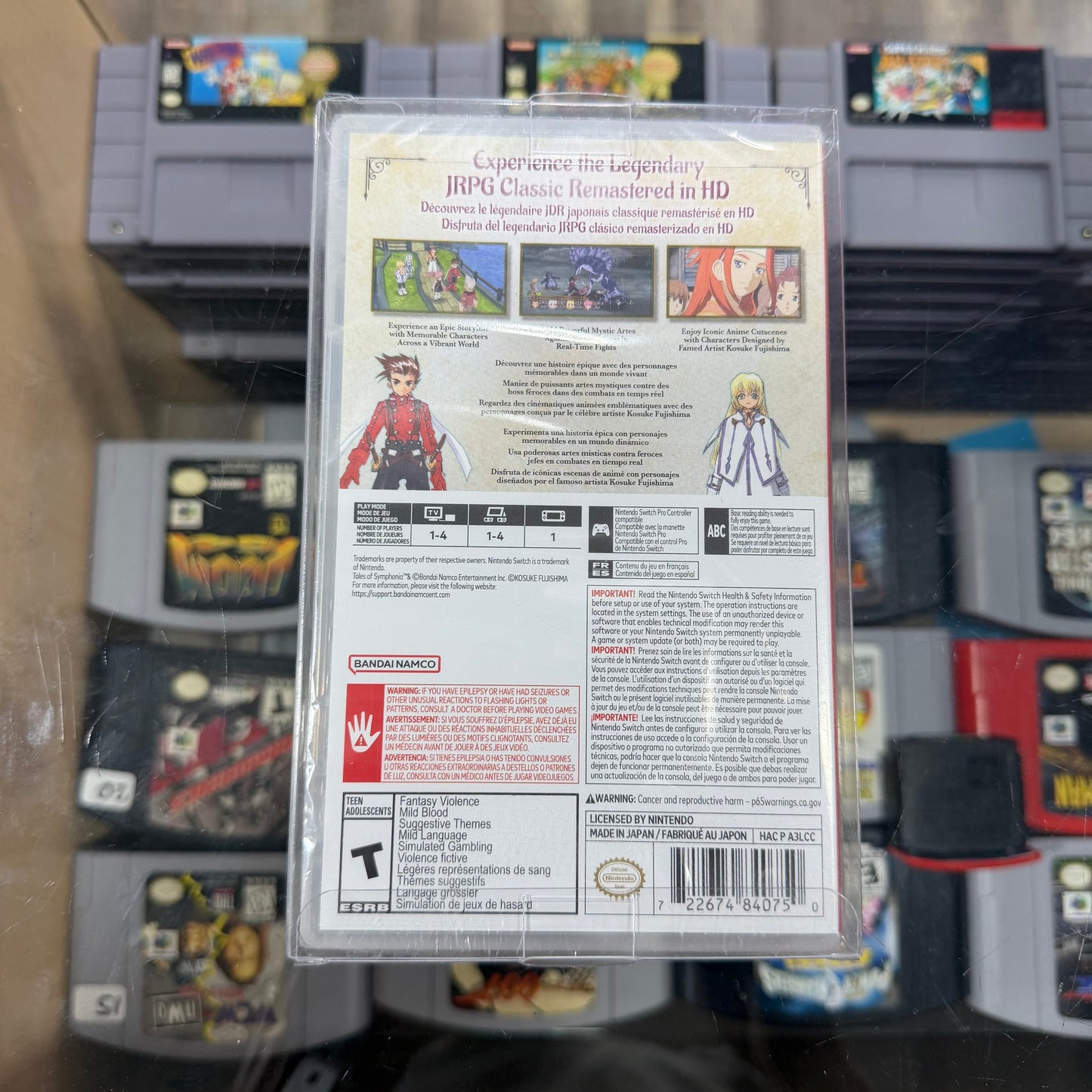 Tales of Symphonia Remastered Nintendo Switch Sealed