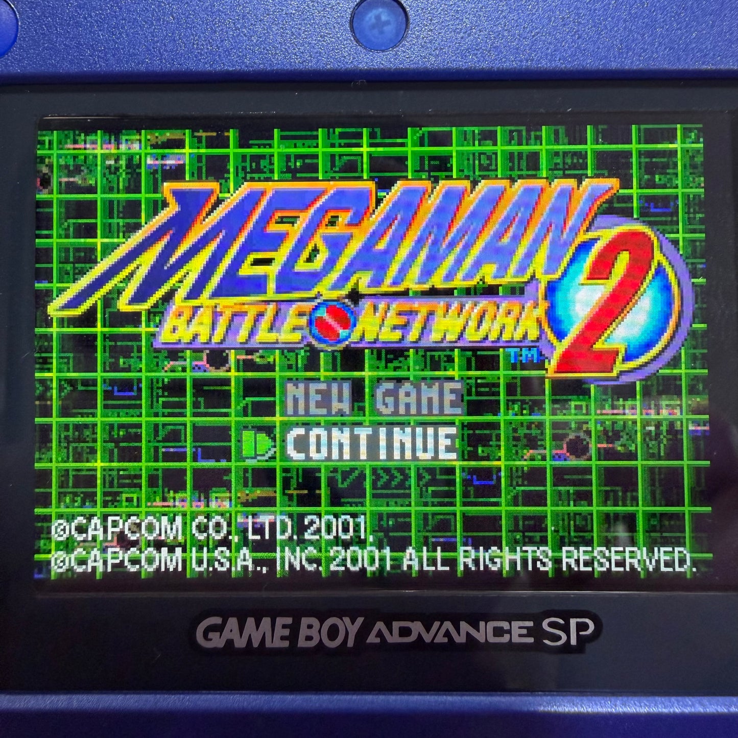 Mega Man Battle Network 2 GameBoy Advance (no label)