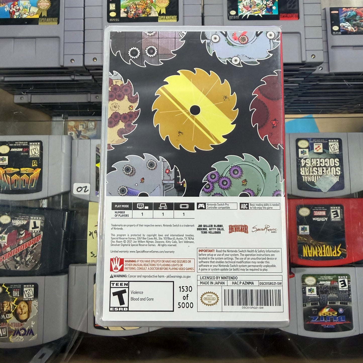 Disc Room Nintendo Switch Sealed