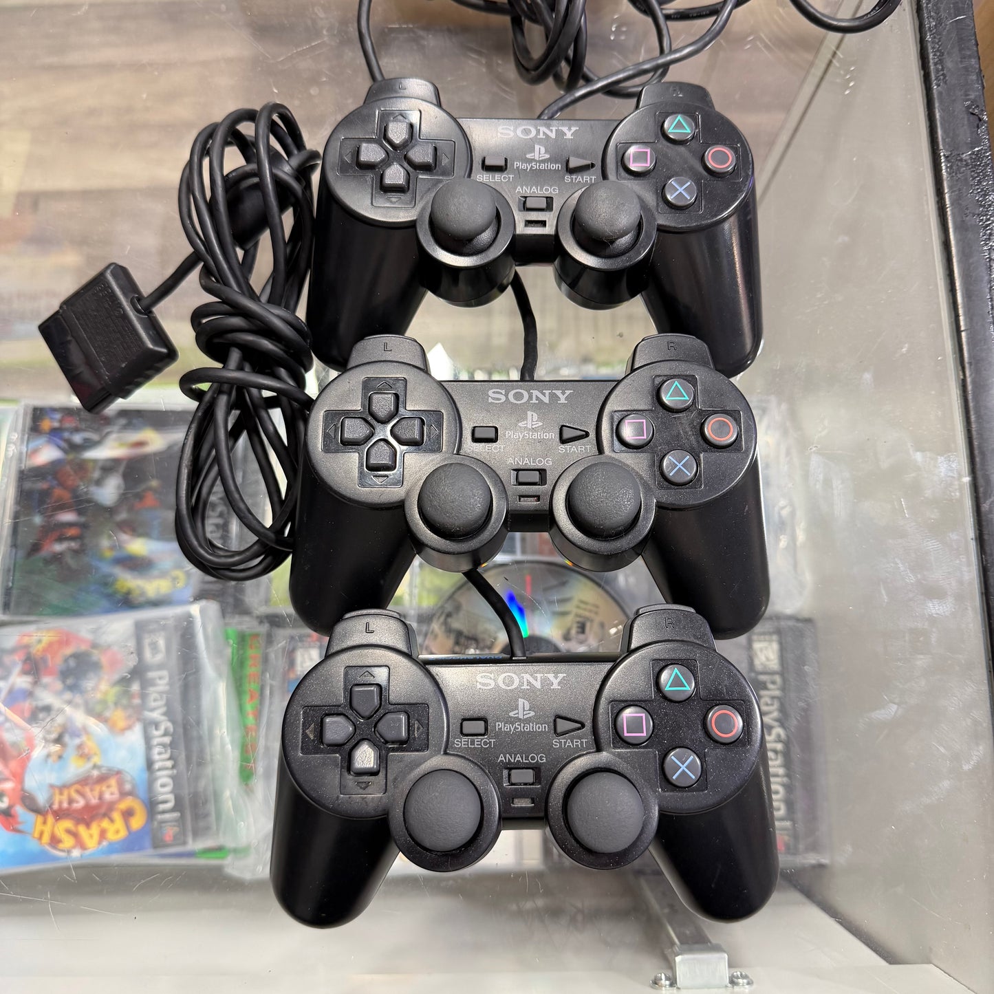 Black Dual Shock Controller Playstation 2 (one per order)
