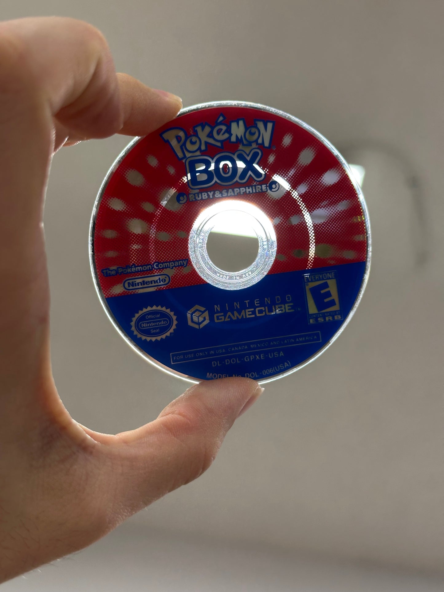 Pokémon Box Nintendo GameCube Disc Only US Version - Excellent Shape
