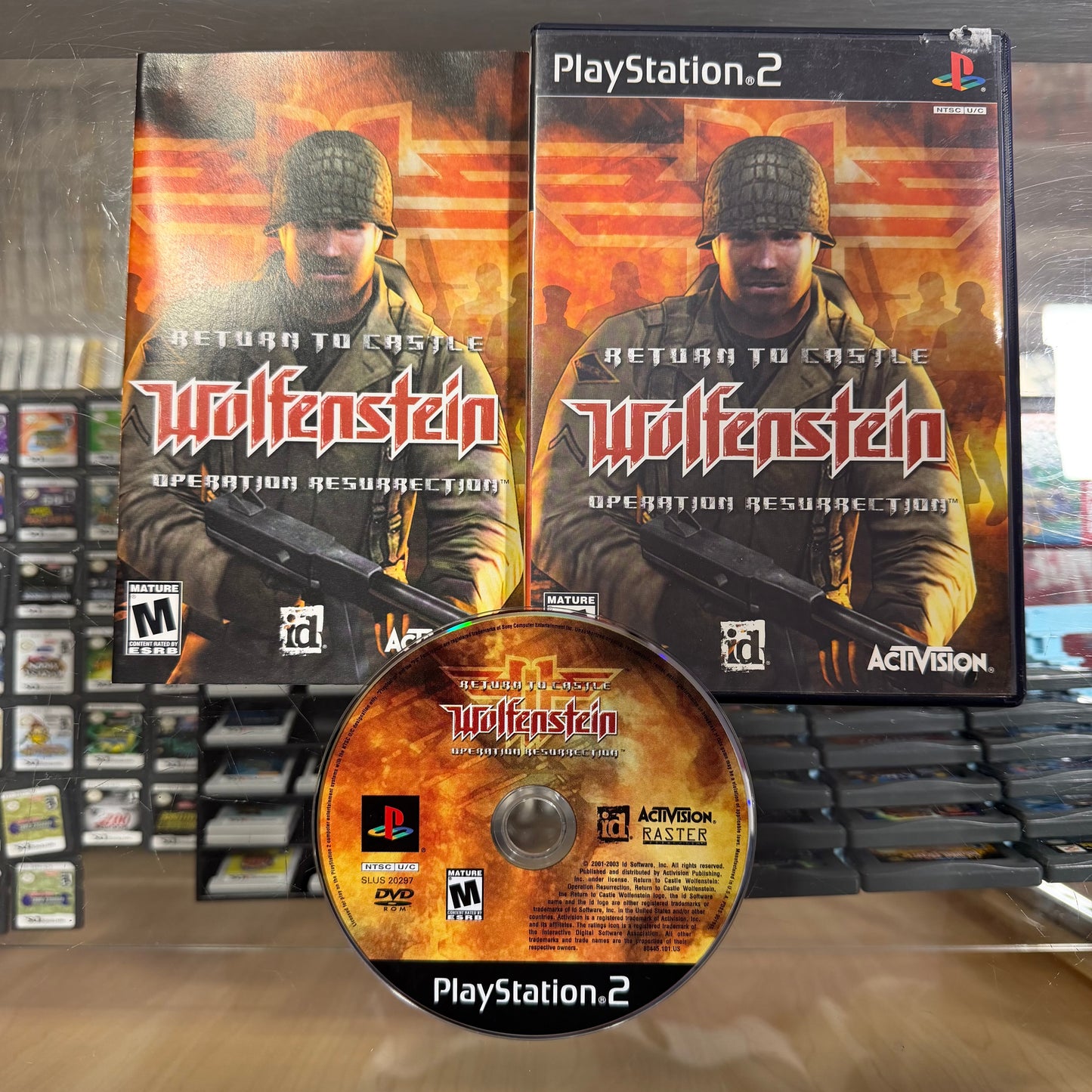 Return To Castle Wolfenstein Playstation 2