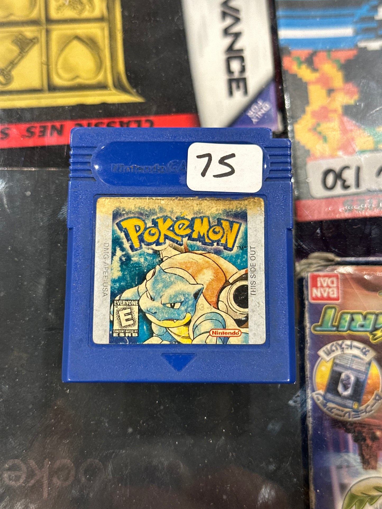 Pokémon Blue Gameboy Authentic Saves