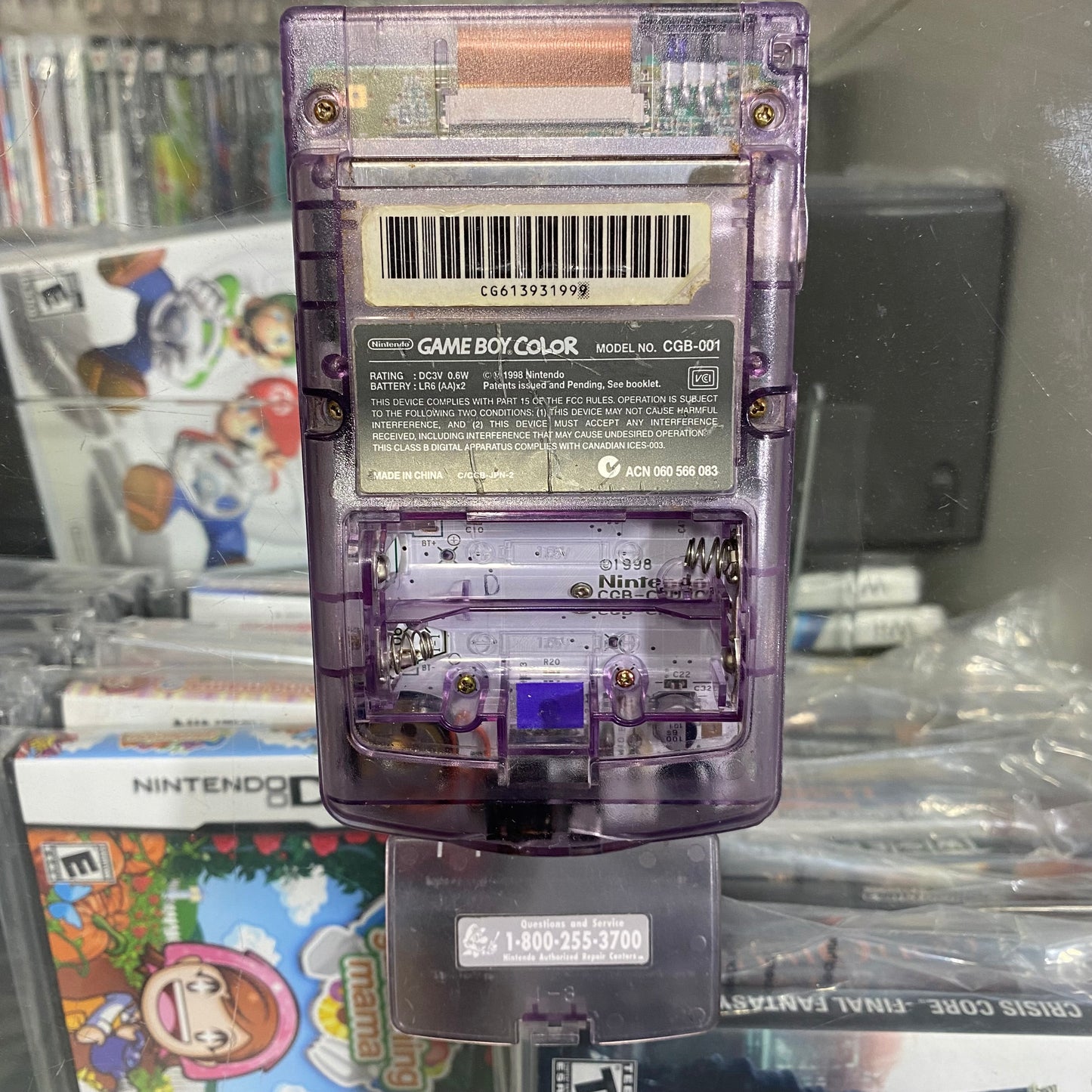 Atomic Purple Nintendo Gameboy Color